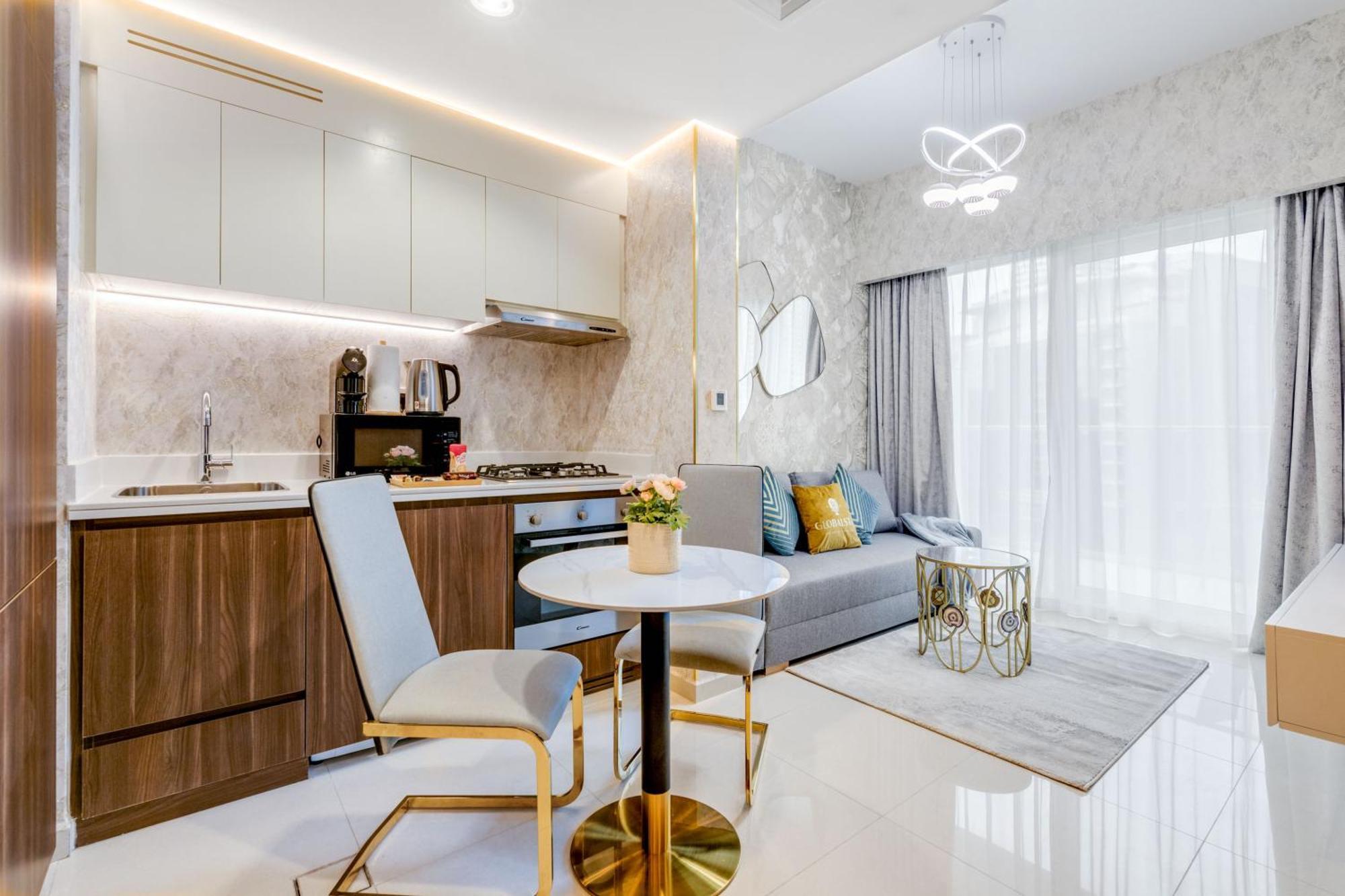 Daire Globalstay. Luxury Near The Canal Dubai