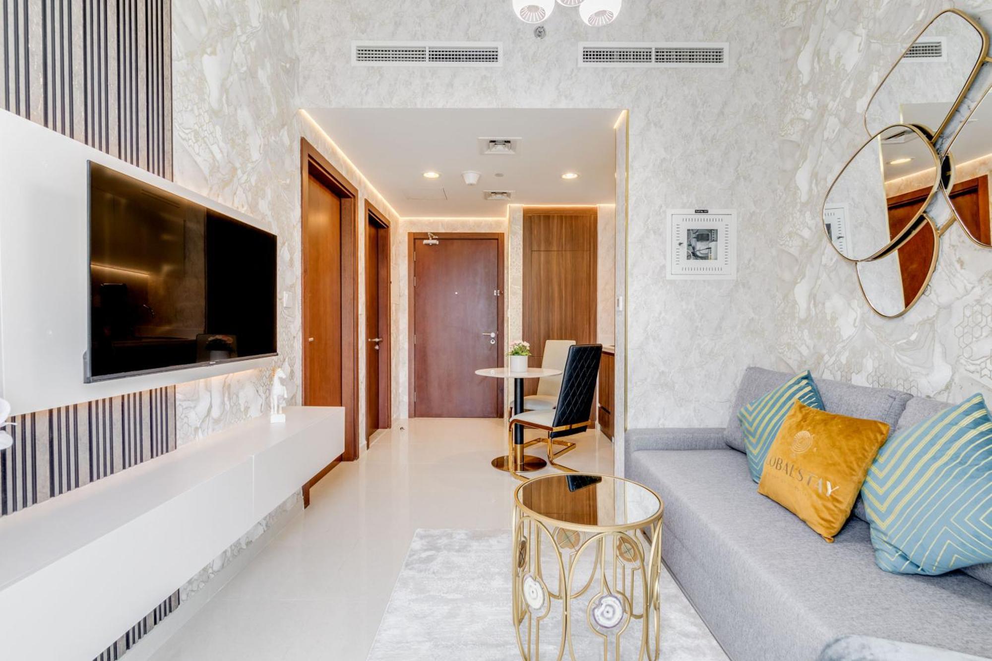 Daire Globalstay. Luxury Near The Canal Dubai