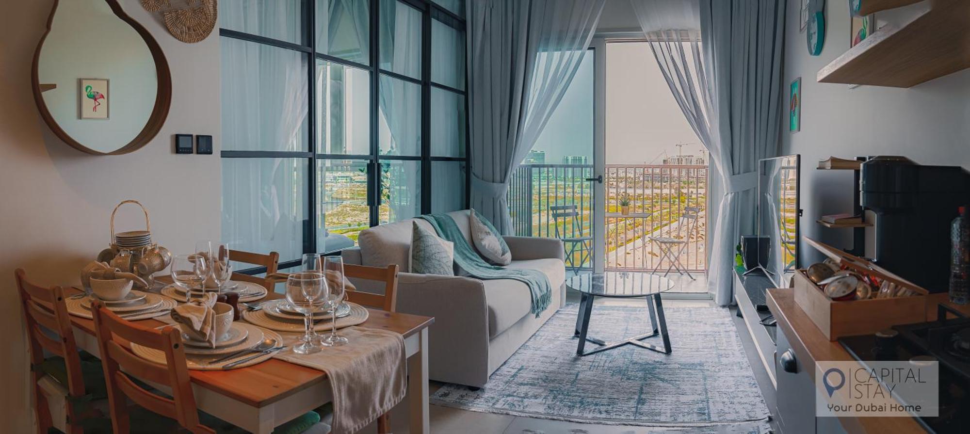 Apartamento Chic 1-bed Oasis In Hills Dubai