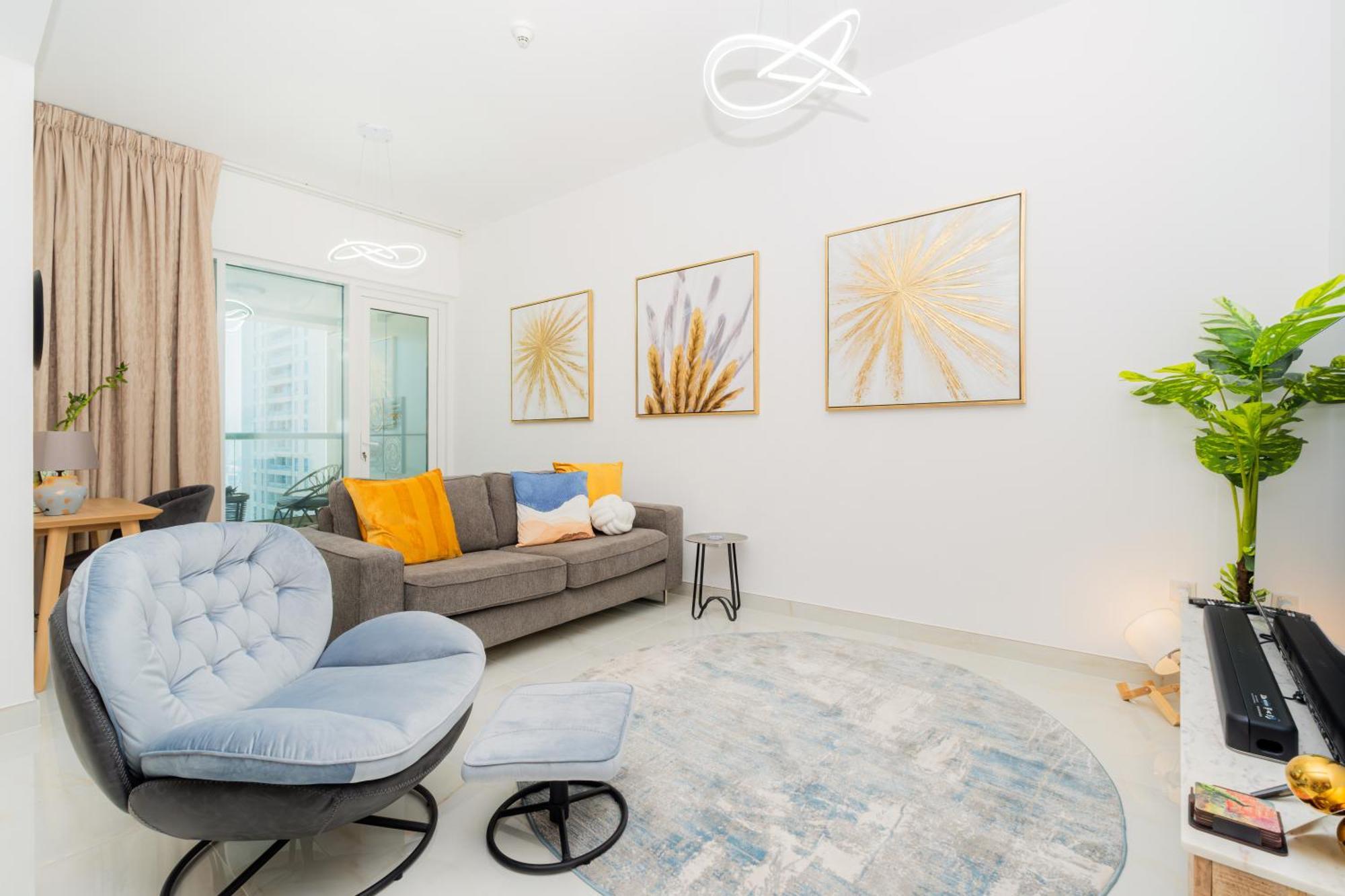 Aparthotel Marina,jbr -luxurious 2 Bedroom King Dubai