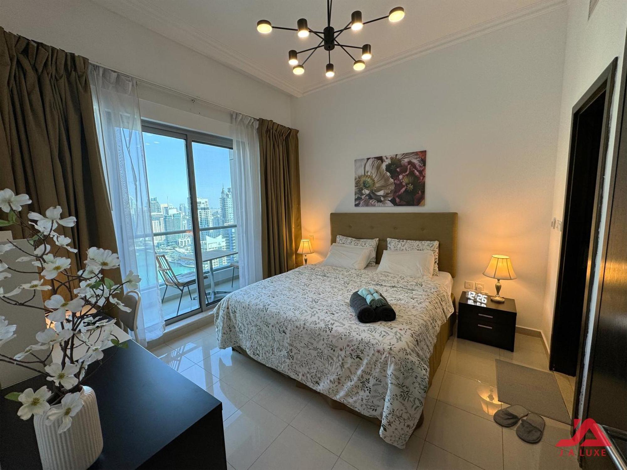 Apartment Lovely Full Marina View 1br Apt In Bay Central Tower, Marina With Modern Gym & Pool, Steps To Beach & Metro