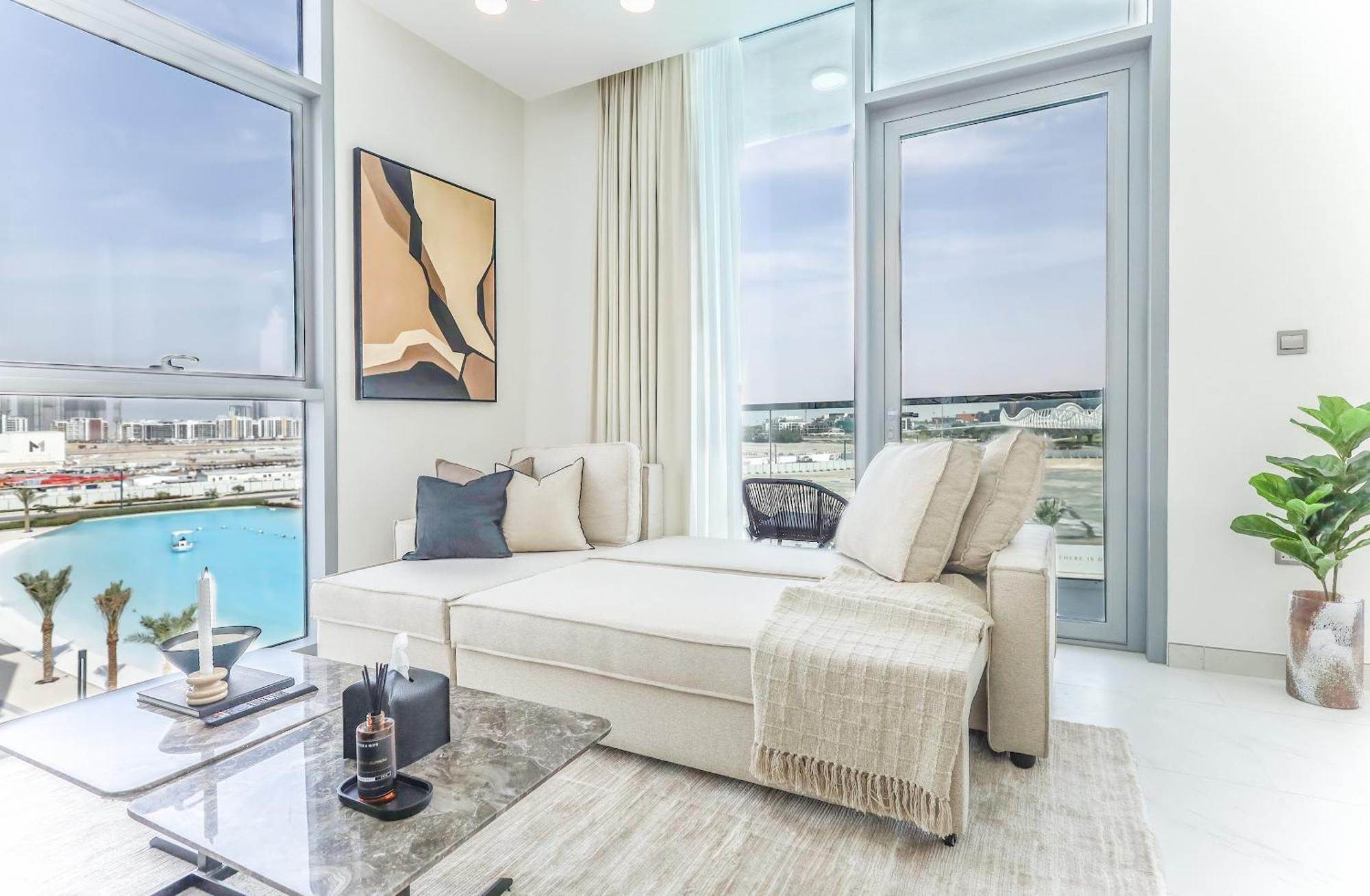 Elite Lux Homes - Lagoon View 1 Bedroom Luxury Oasis In Mbr * Dubai