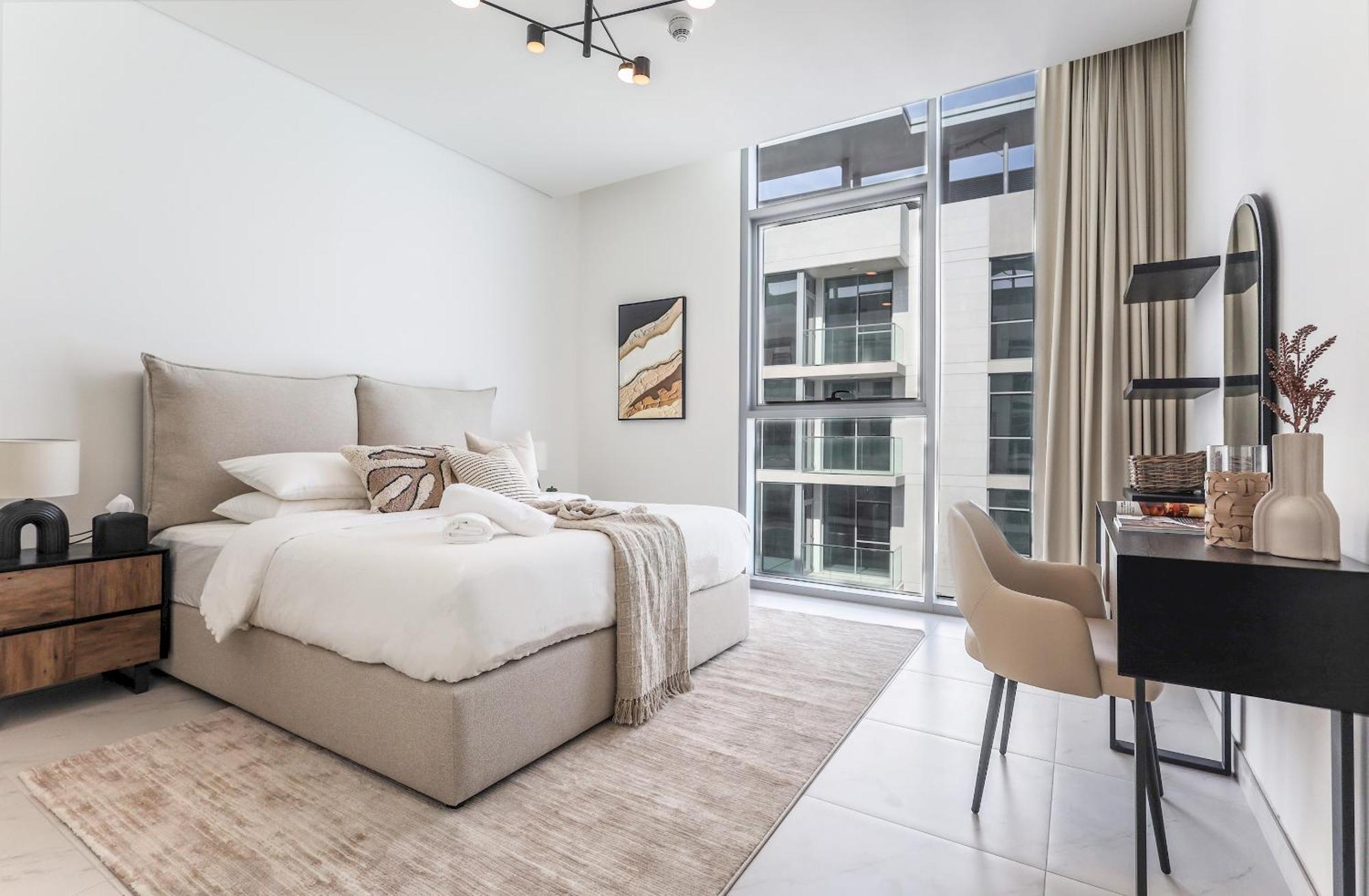 Elite Lux Homes - Lagoon View 1 Bedroom Luxury Oasis In Mbr Apartment