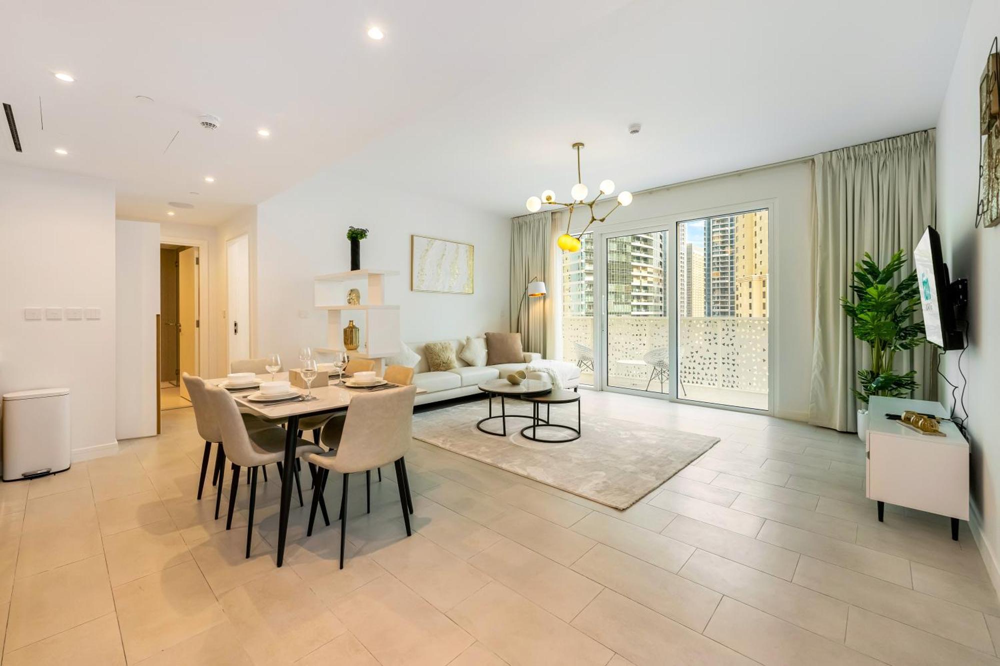 Fam Living - Modern 1-bedroom Gem In Jbr, Steps From The Apartment *