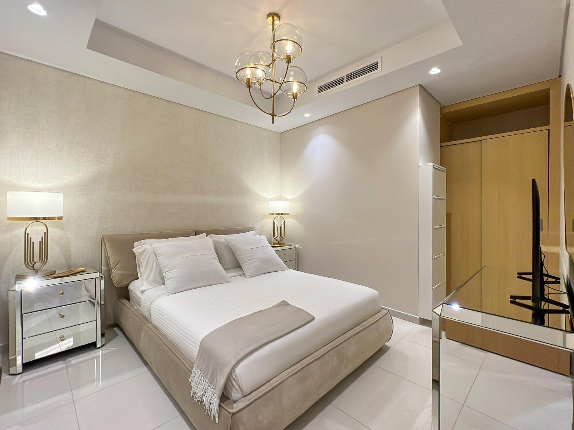 Apartamento Keyrock Living - Burj Khalifa View Retreat With Pool Dubai
