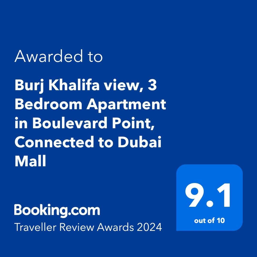 Burj Khalifa View, 3 Bedroom In Boulevard Point, Connected To Mall Apartment *