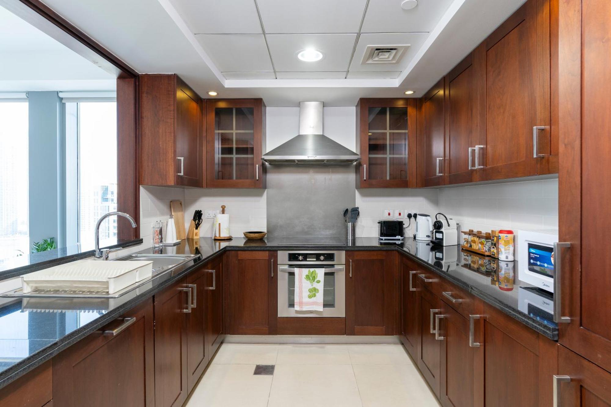 Apartamento Prestige Living 2br With Full Burj Khalifa And Fountain View By Dubai