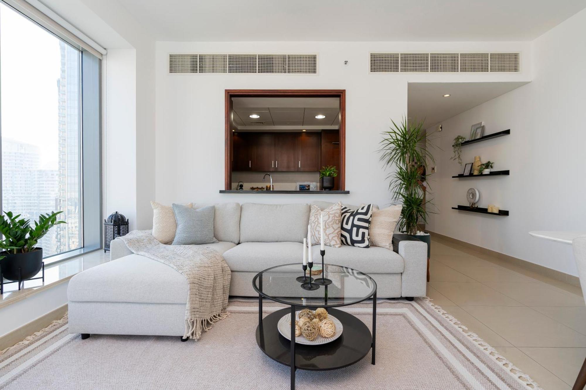 Apartamento Prestige Living 2br With Full Burj Khalifa And Fountain View By