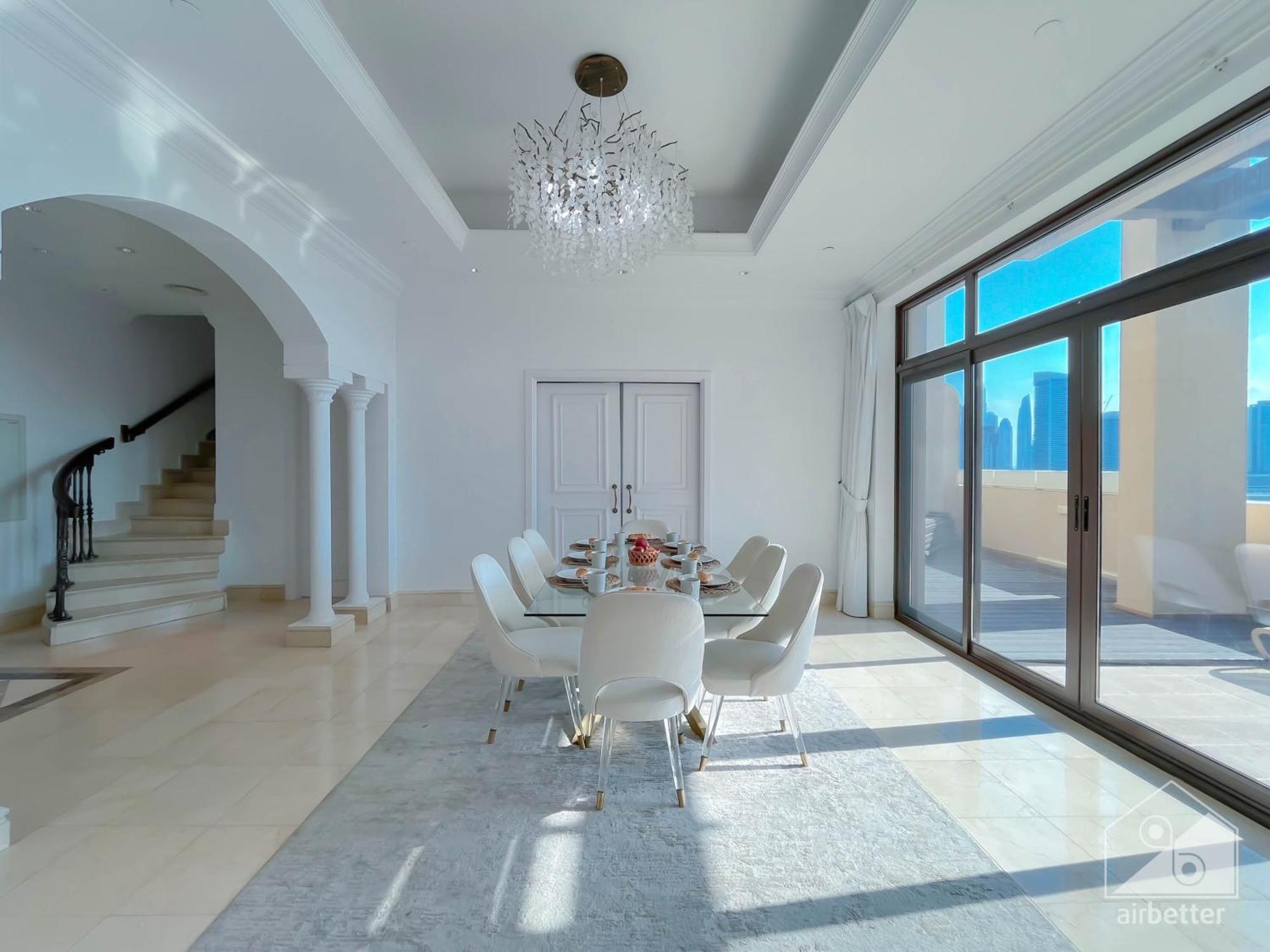 Fairmont Luxury Penthouse Private Gym & Pool Daire Dubai
