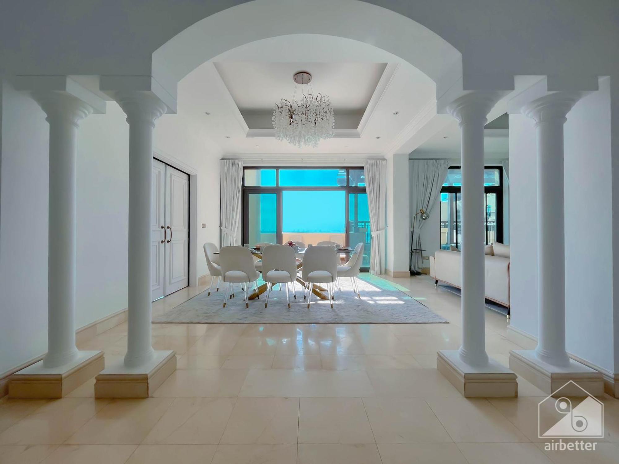 Daire Fairmont Luxury Penthouse Private Gym & Pool Dubai