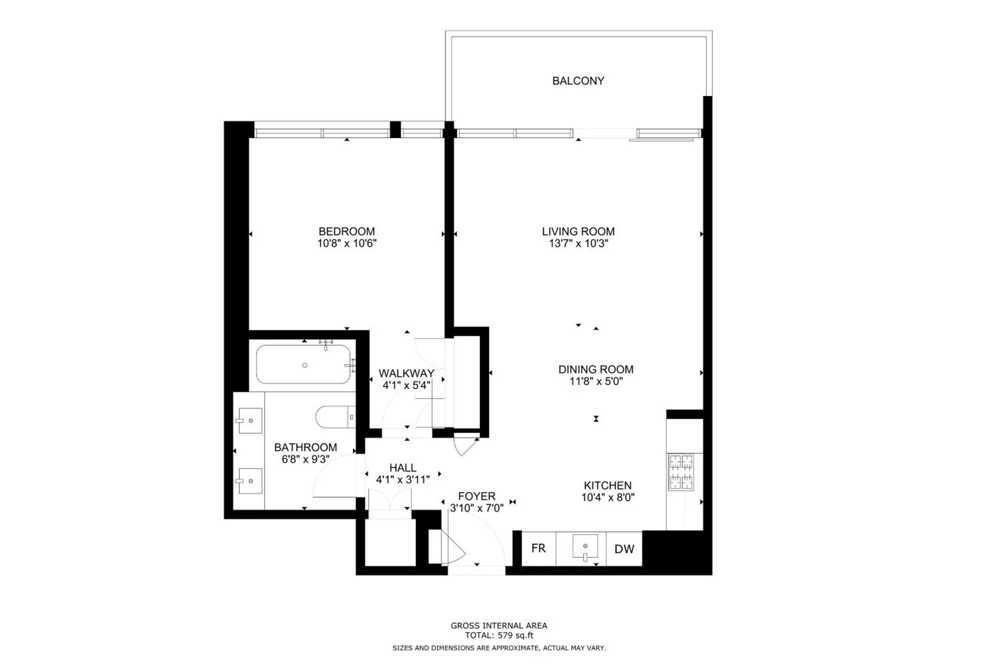 Palace Residences - Modern One Bedroom *