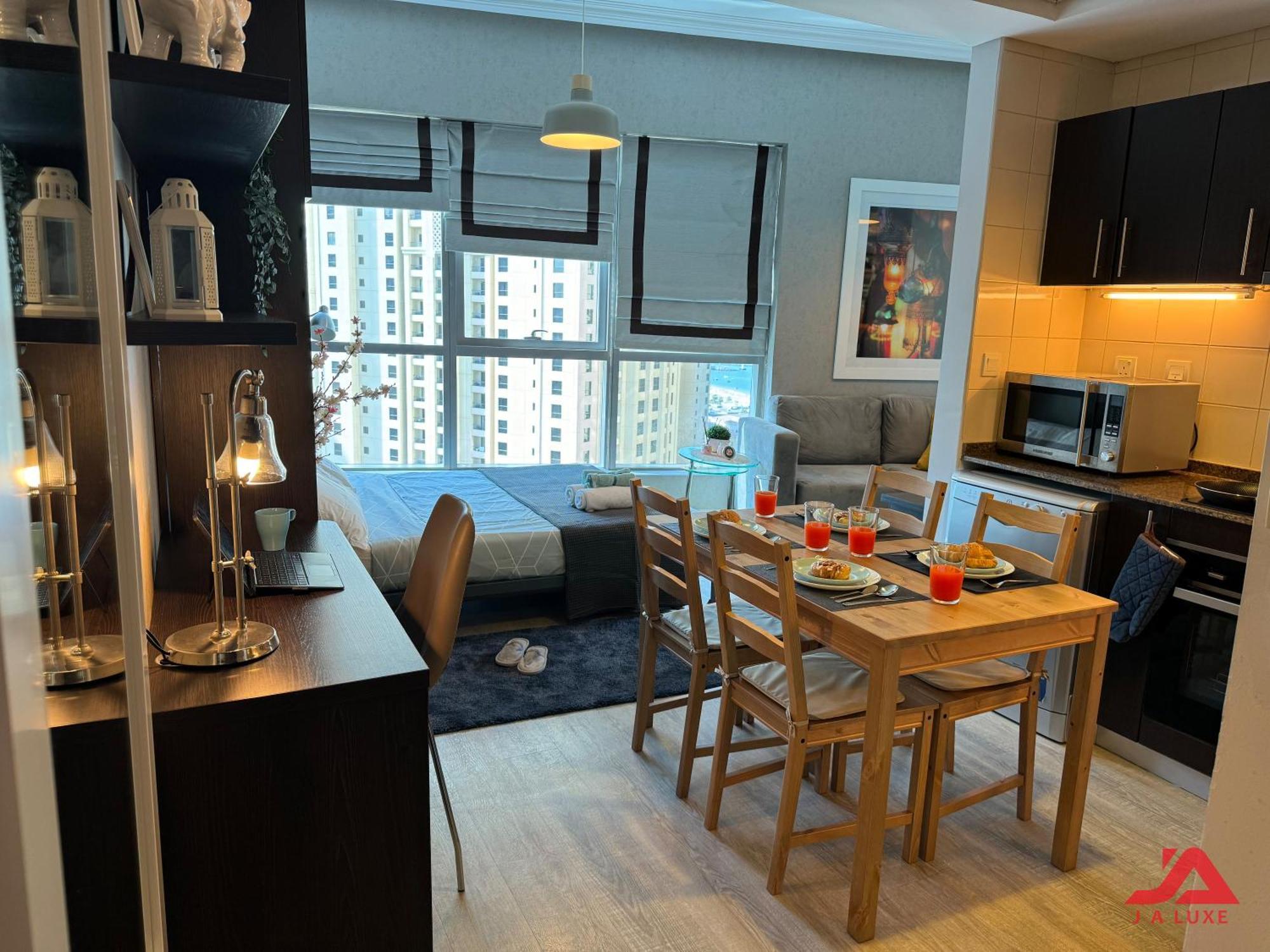 Cozy Marina & Sea View In Bay Tower Marina With Modern Gym & Pool, Steps To & Metro *