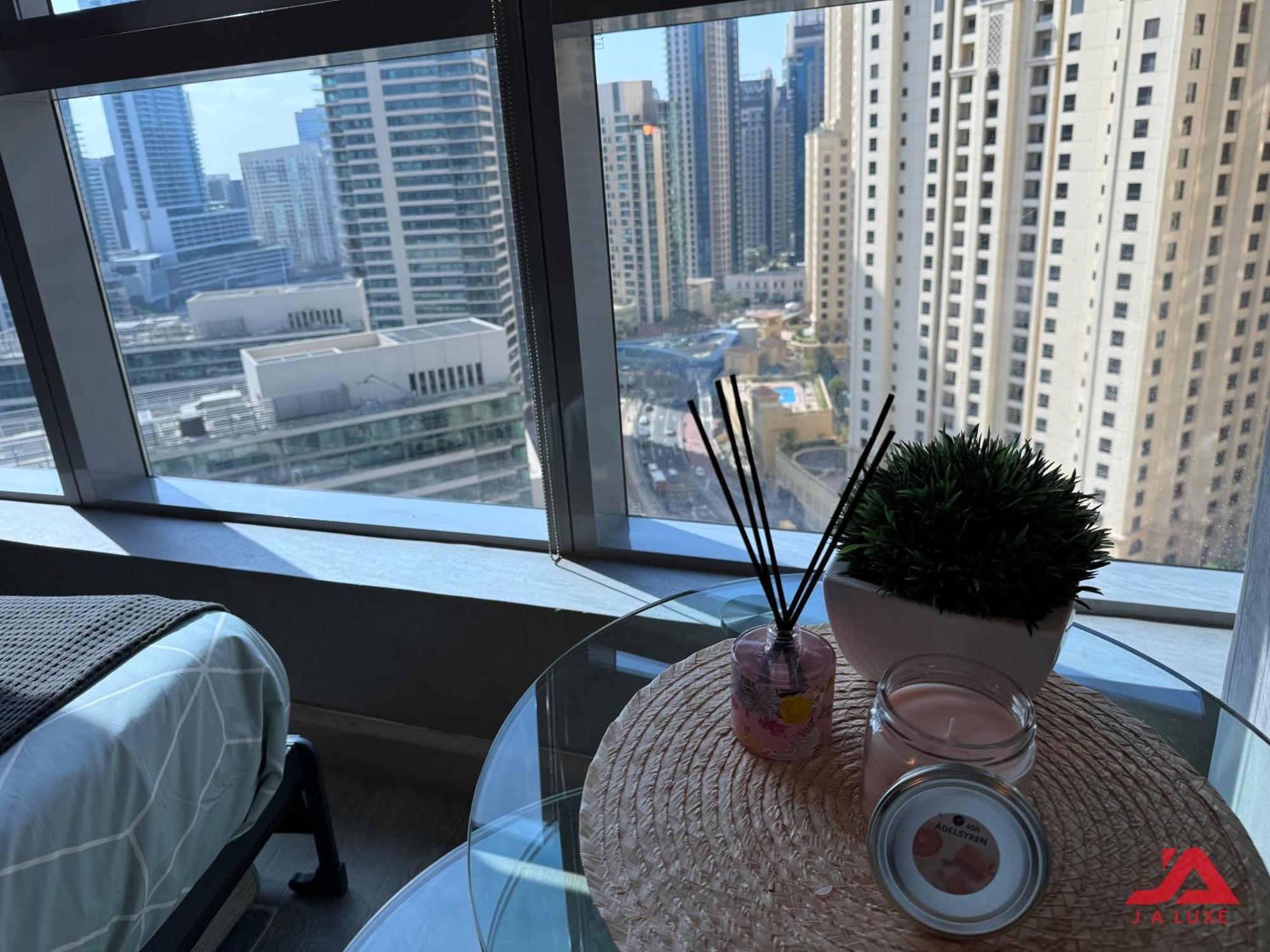 Cozy Marina & Sea View In Bay Tower Marina With Modern Gym & Pool, Steps To & Metro
