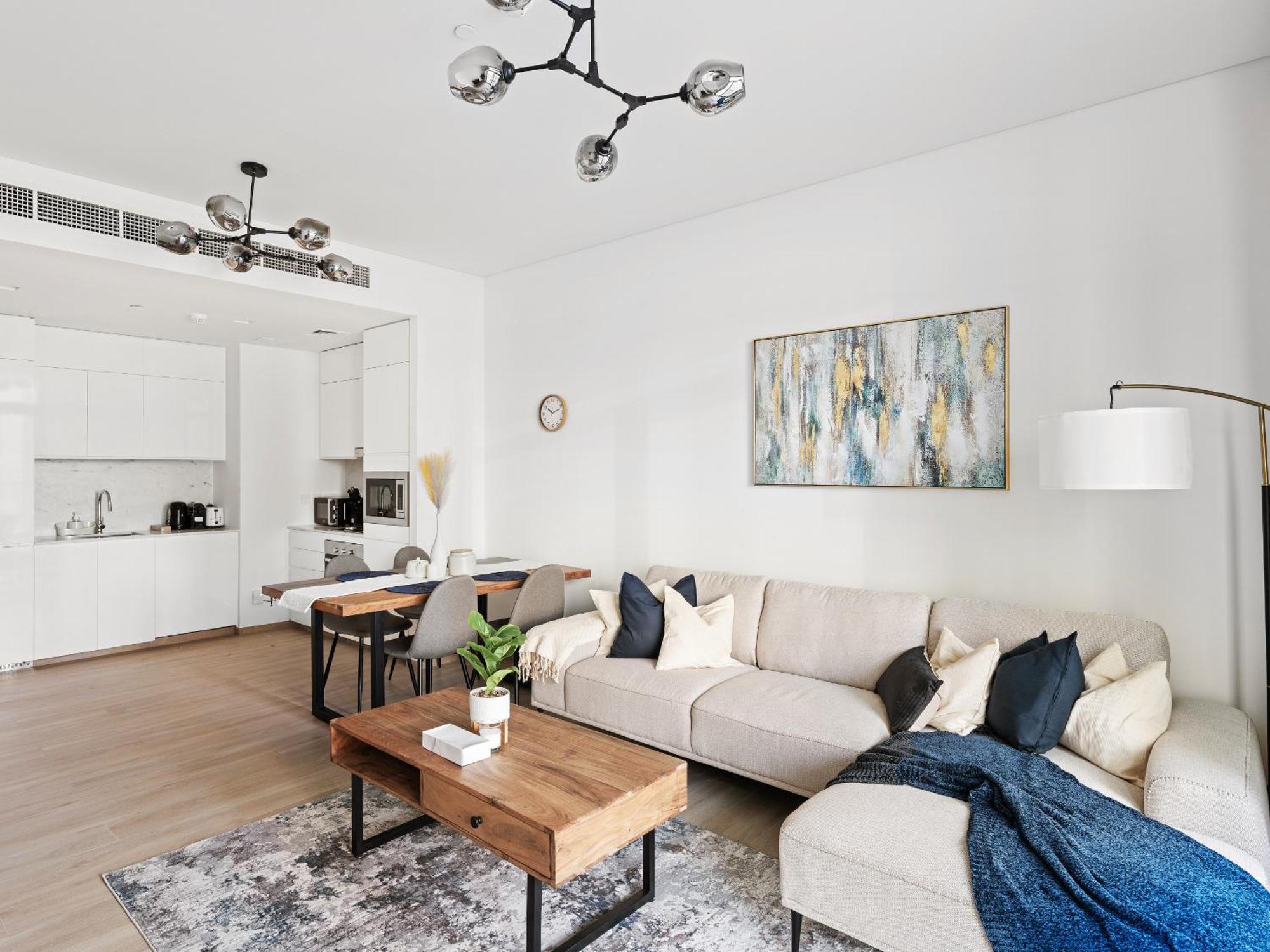 Charming 1bdr In Palace Residence-creek Harbor Dubai