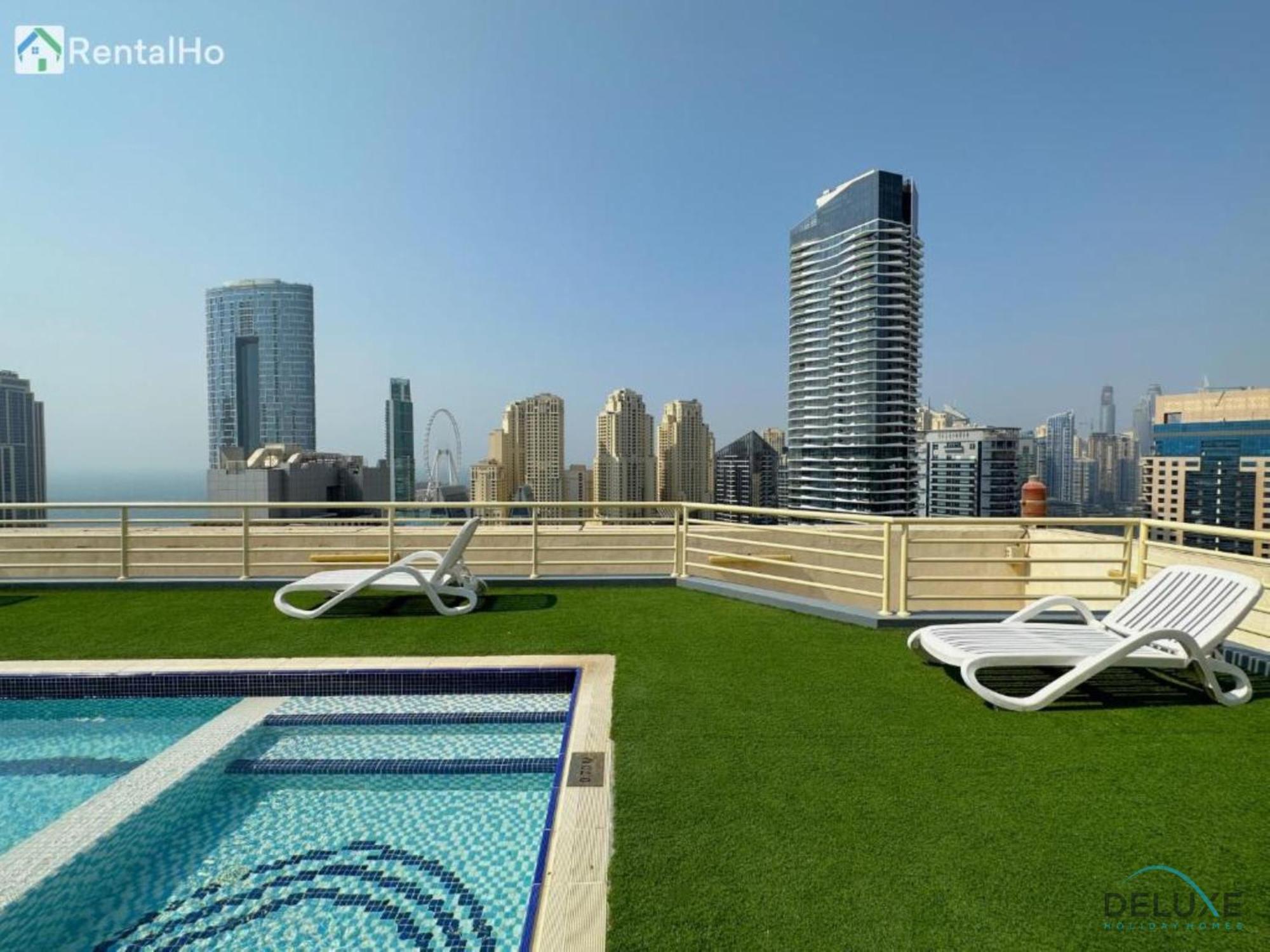 Opulent 1br At Manchester Tower Marina By Deluxe Dubai