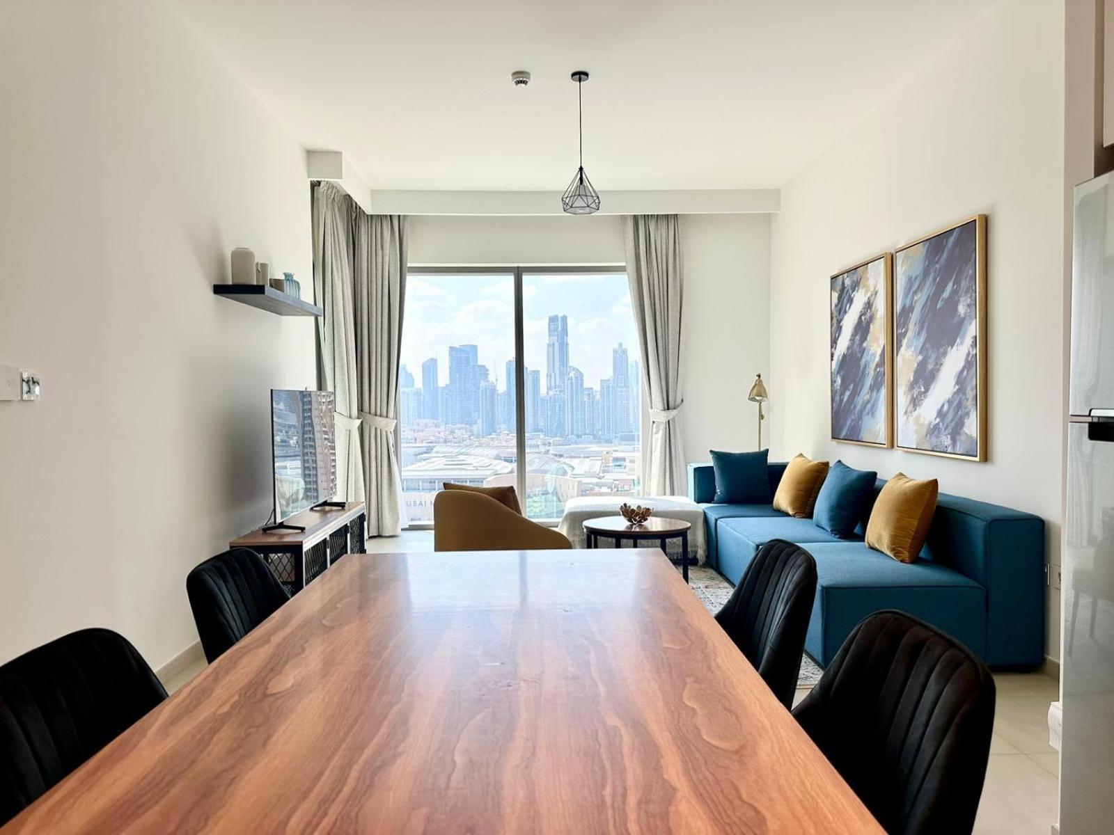 Luxury Downtown Mall Burj Khalifa View Free Netflix & Prime Video Dubai
