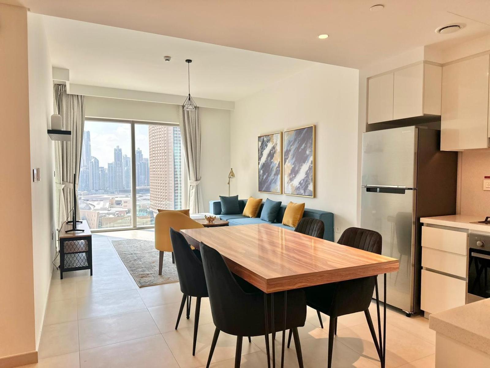 Apartment Luxury Downtown Mall Burj Khalifa View Free Netflix & Prime Video