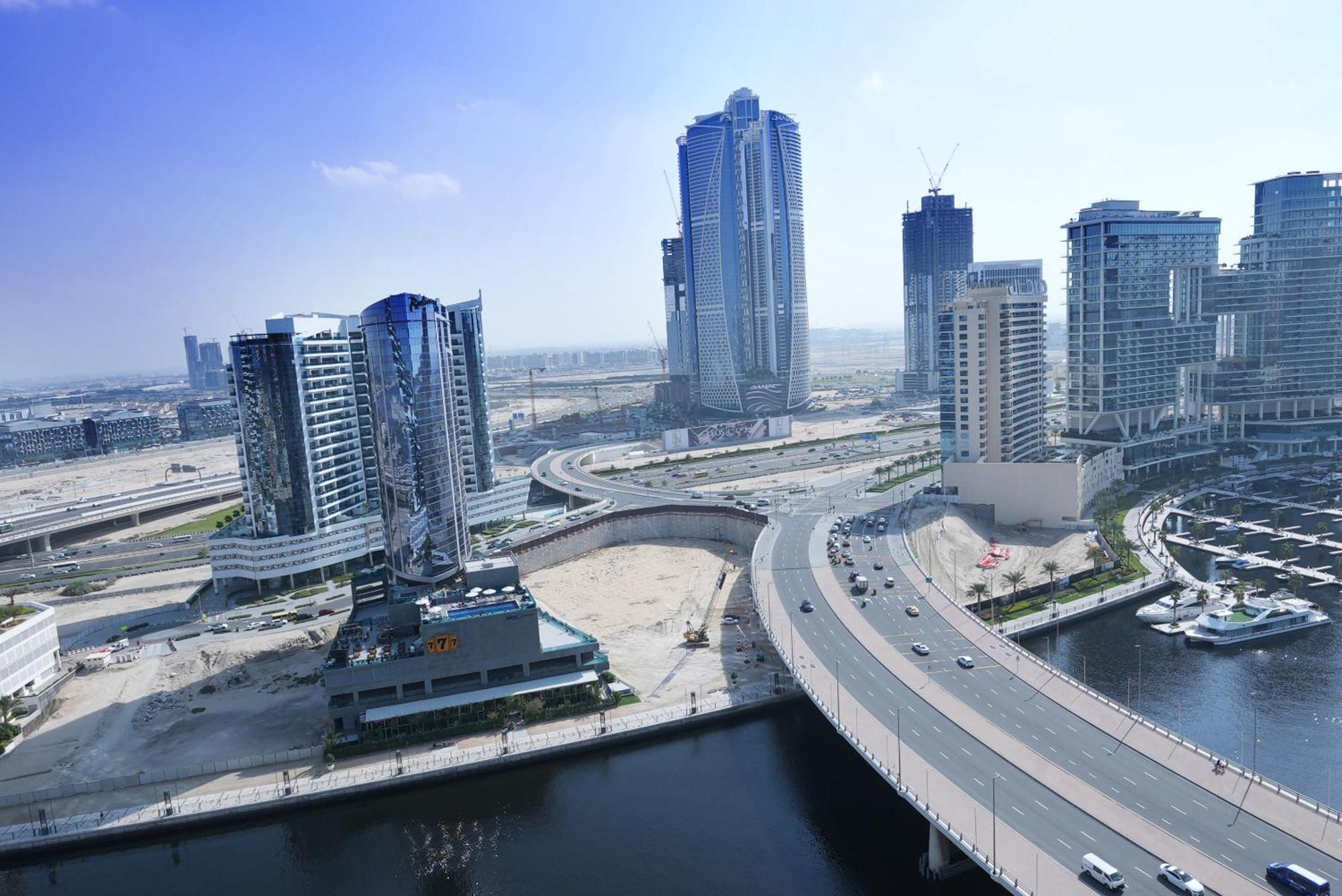 Apartamento Brown Stone - Canal & Skyline View Voleo Dubai