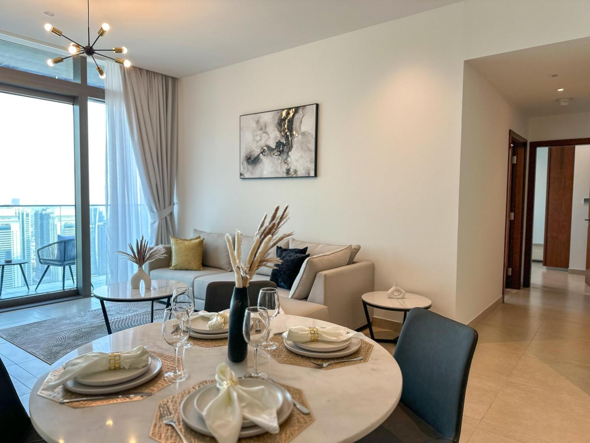 Apartamento Luxury 2 Bedroom With Full Marina View And Skyline Dubai