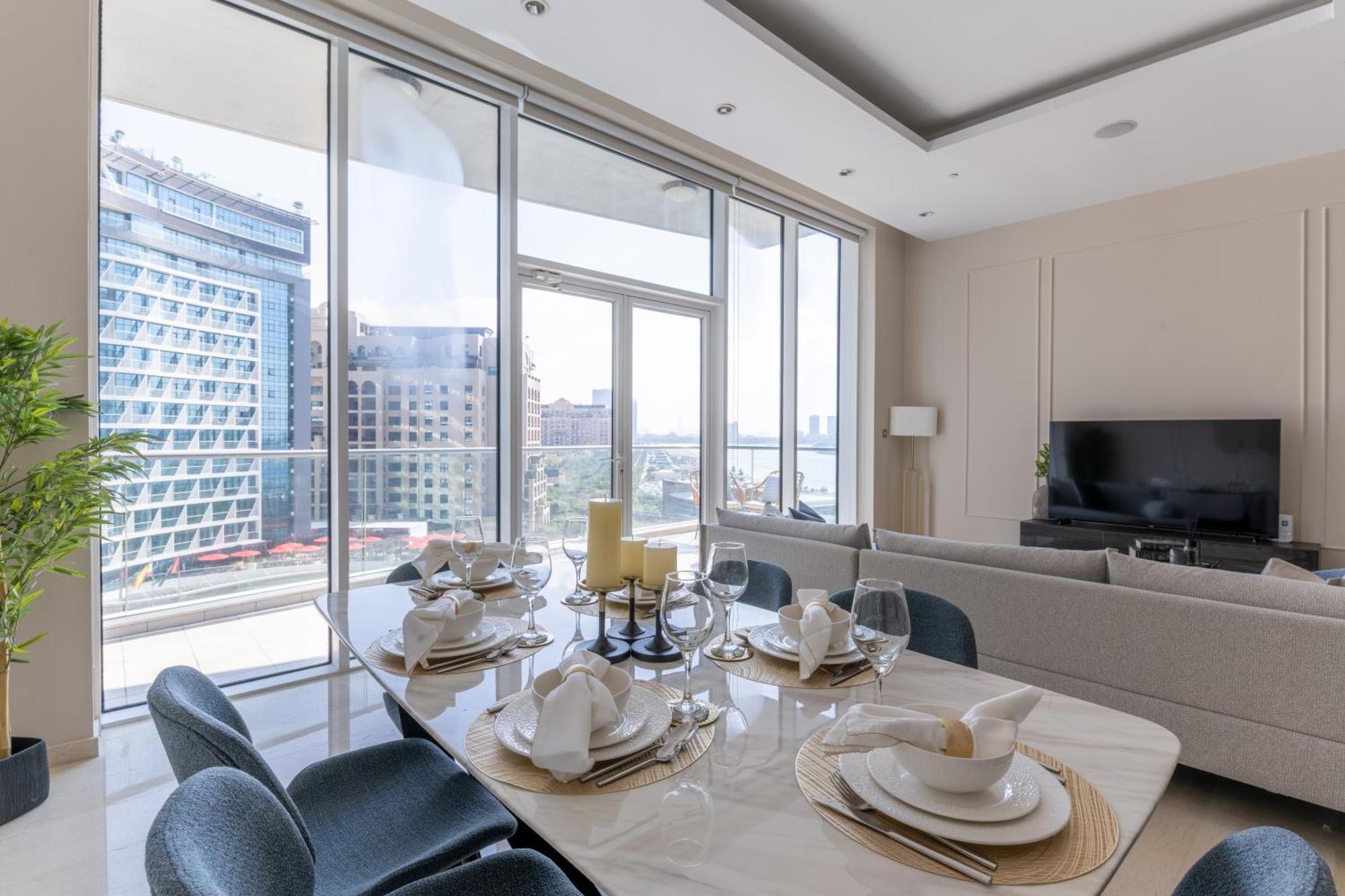 Oceana Residences - Palm Jumeirah - 3Br - Sea View - Beach Access Dubai
