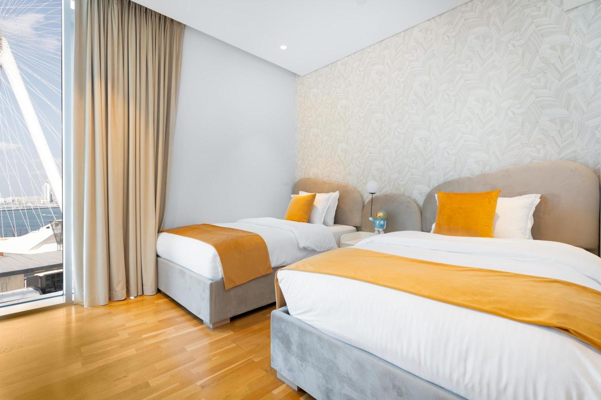 Bluewaters Luxe 3br With Maids - Panoramic Sea View - Cityapartmentstay
