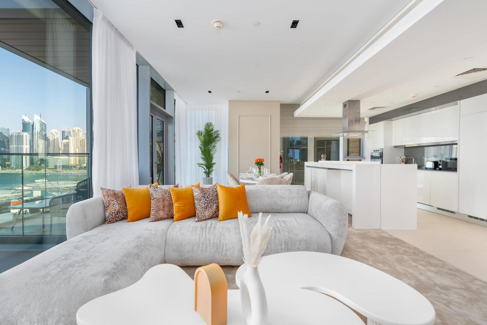 Bluewaters Luxe 3br With Maids - Panoramic Sea View - Cityapartmentstay Apartment *