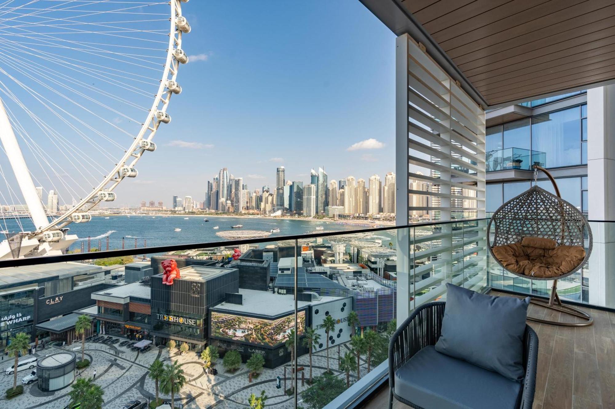 Bluewaters Luxe 3br With Maids - Panoramic Sea View - Cityapartmentstay *