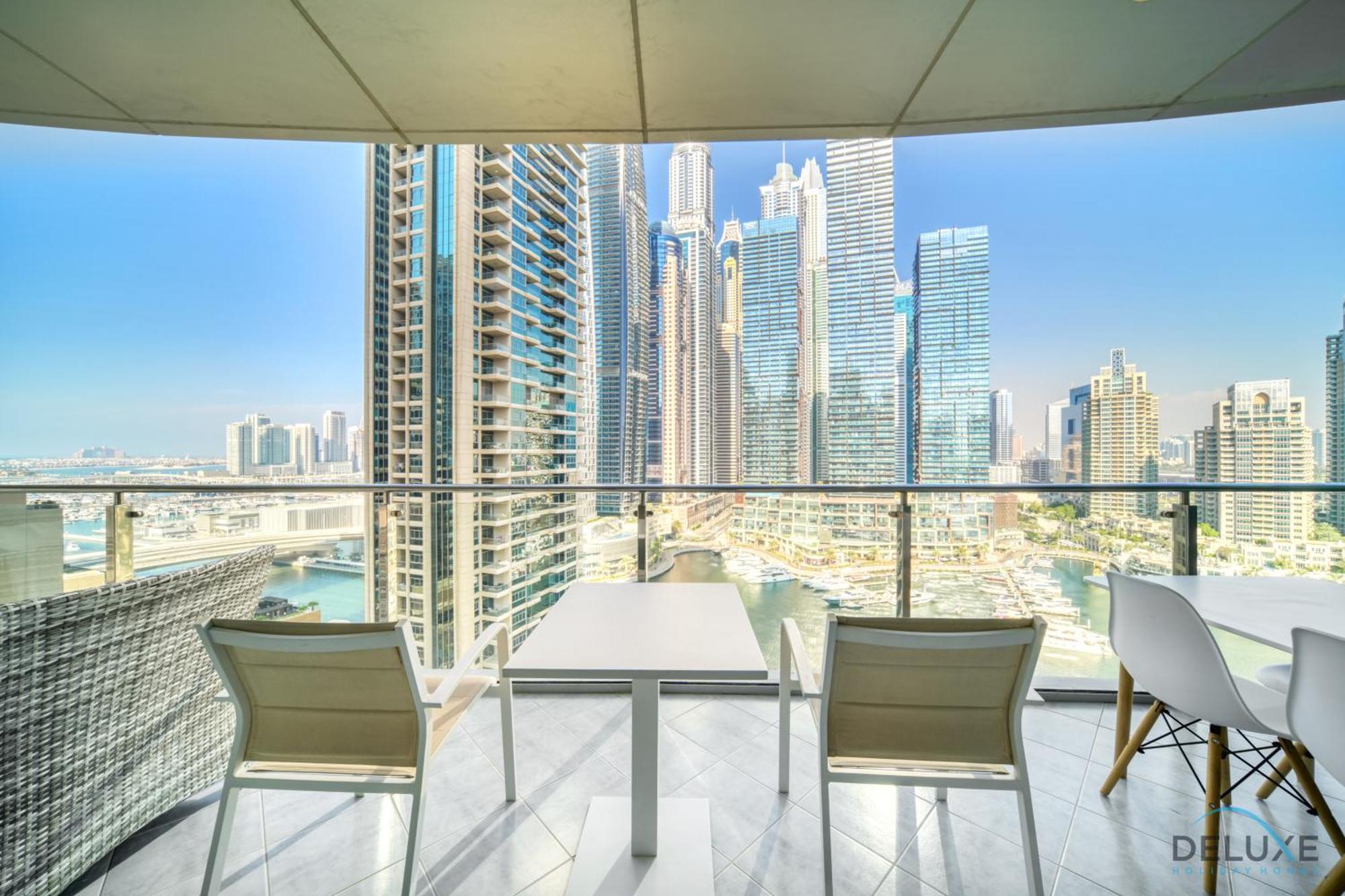 Apartment Contemporary 1br At Marina Terrace Tower Marina By Deluxe Homes Dubai