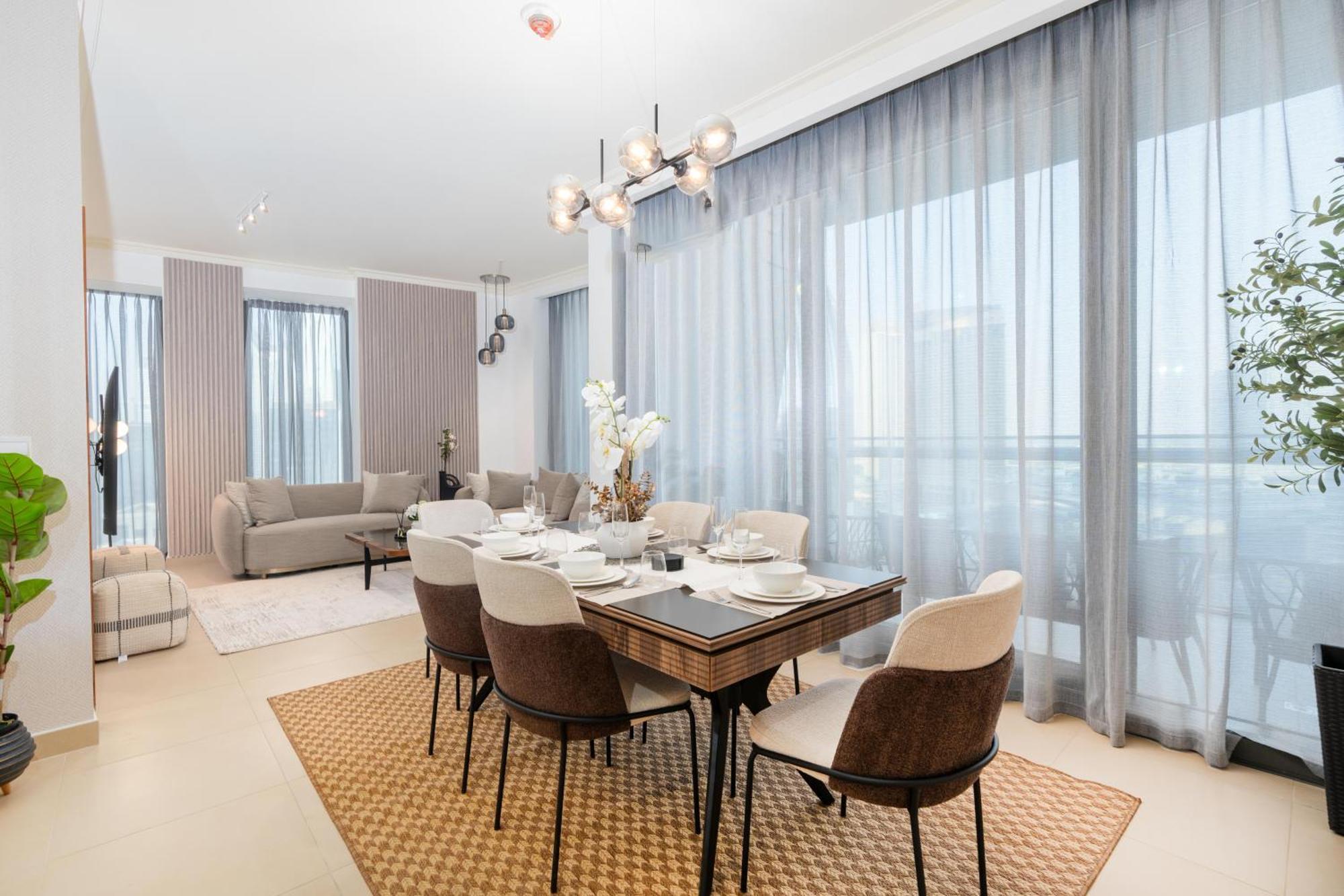 Apartment Whitesage - Unbeatable Views Of Burj Khalifa In This Huge 3br Dubai