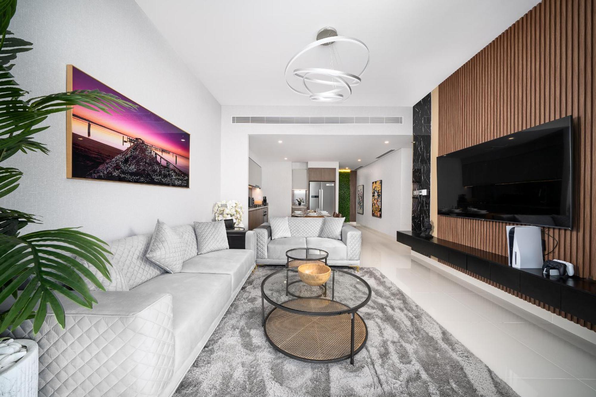 *private Beach* Ocean View Emaar Beachfront Apartamento *