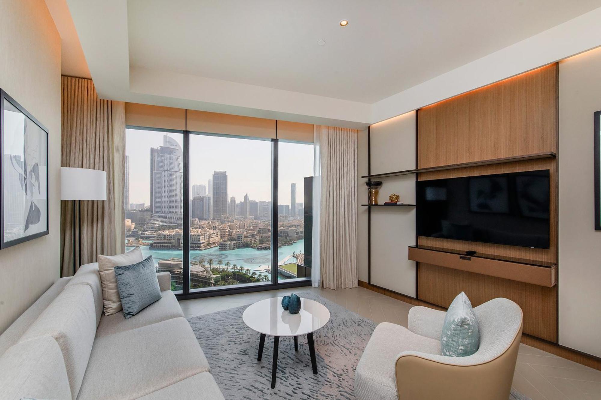 Apartment Deluxe 2br With Full Burj Khalifa And Fountain View *