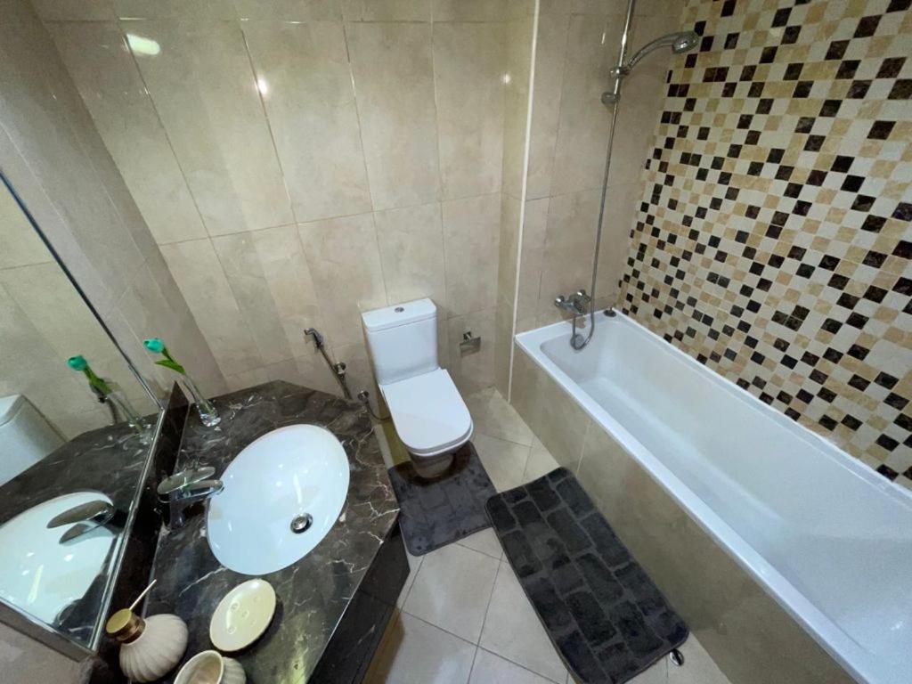 Daire Elite Lux Homes - Two Bedroom Direct Metro Access In Al Furjan,