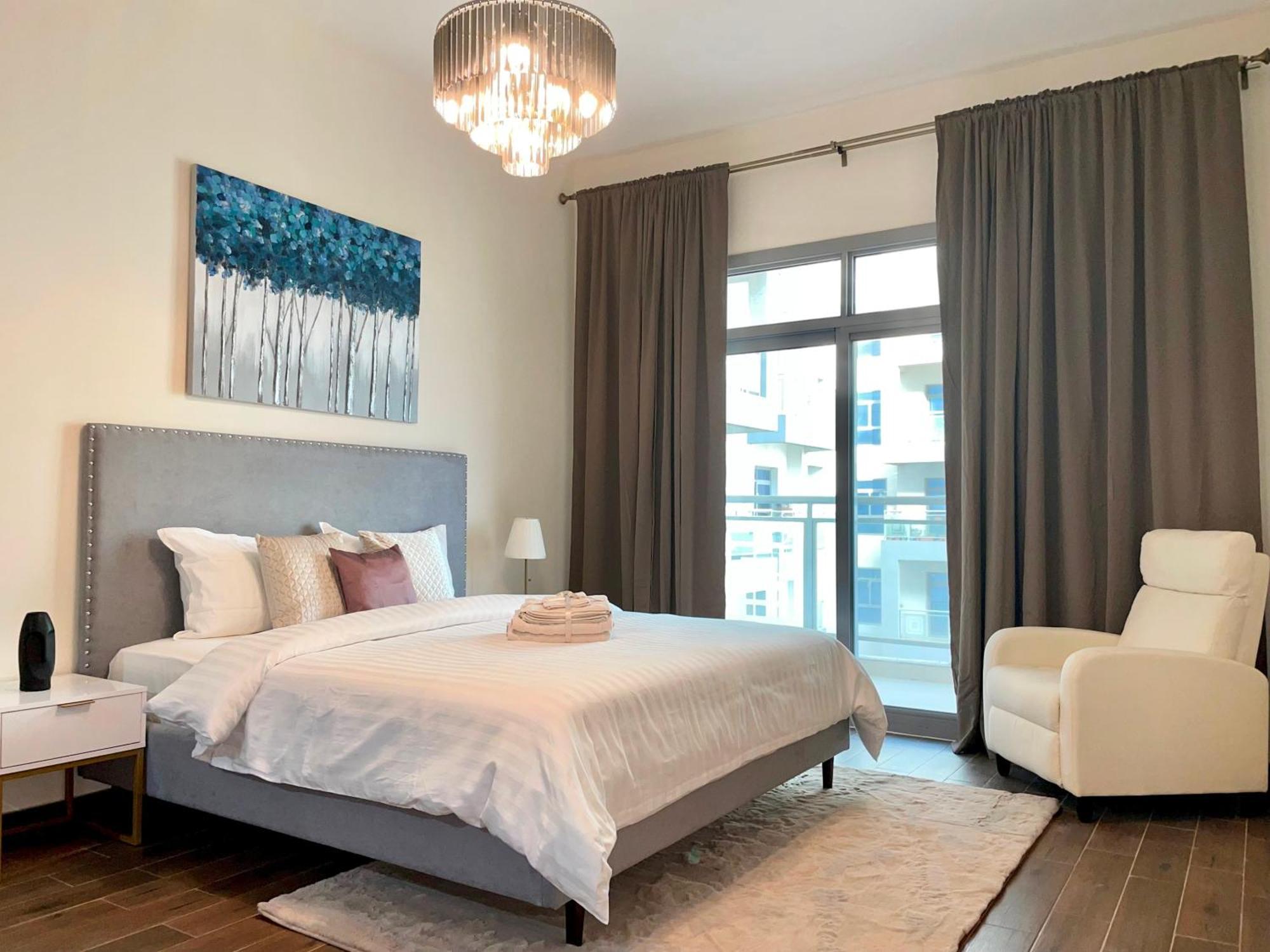 Daire Elite Lux Homes - Two Bedroom Direct Metro Access In Al Furjan, Dubai