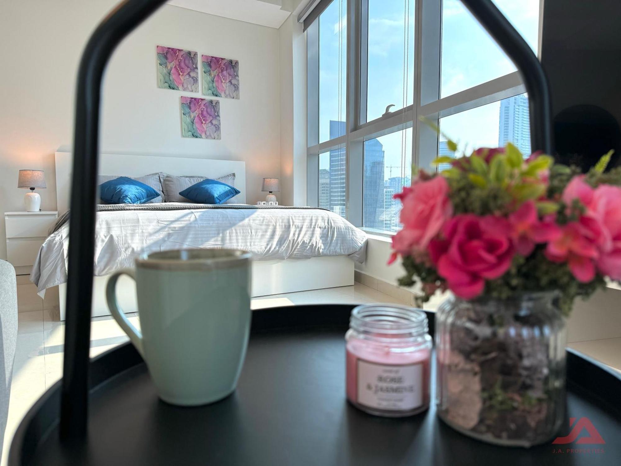Cozy Marina & Sea View In Bay Tower With Modern Gym & Pool, Steps To & Metro *