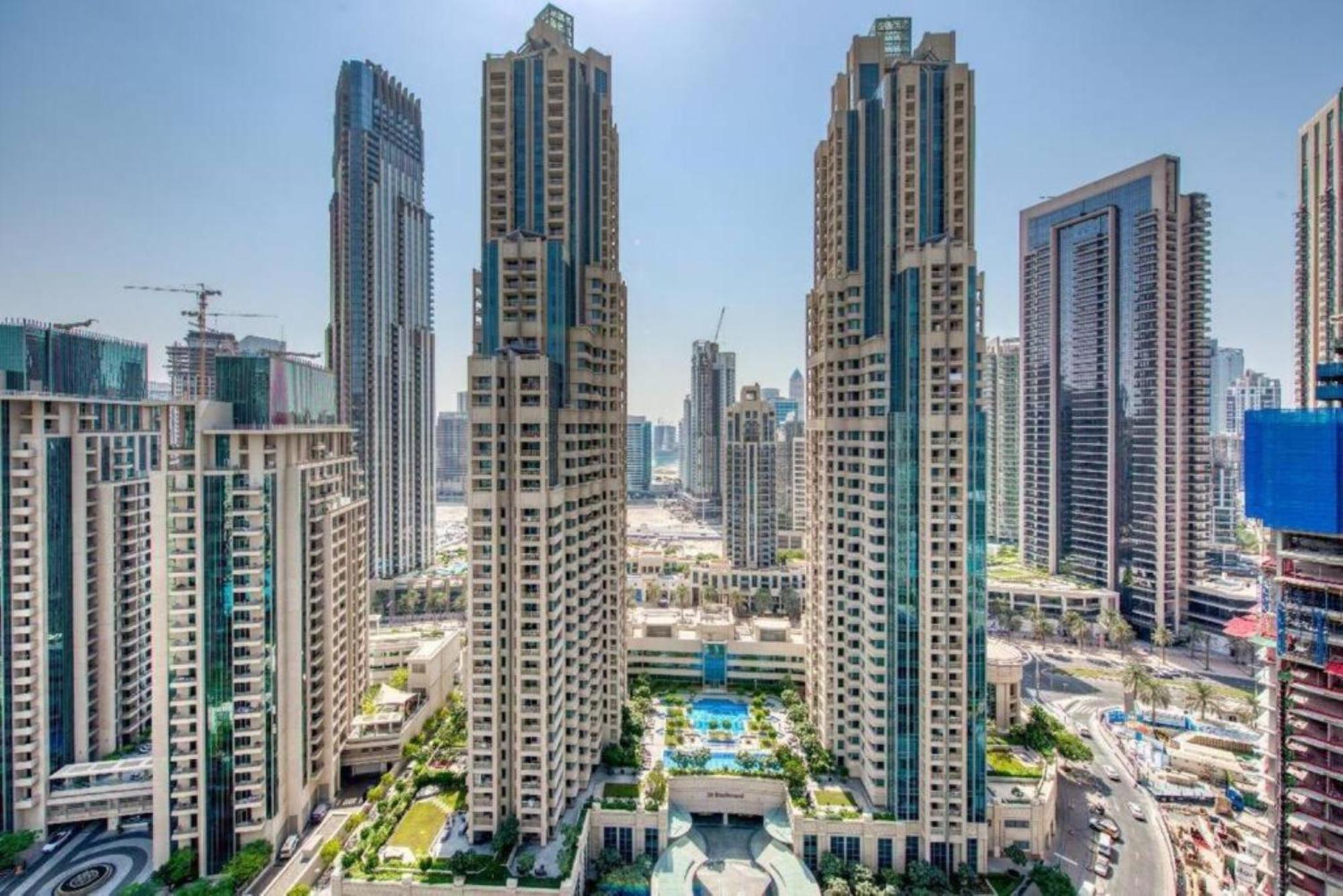 Bellavista - Dazzling High Floor - 2br - 29 Boulevard - Burj Khalifa & Fountain View Daire Dubai