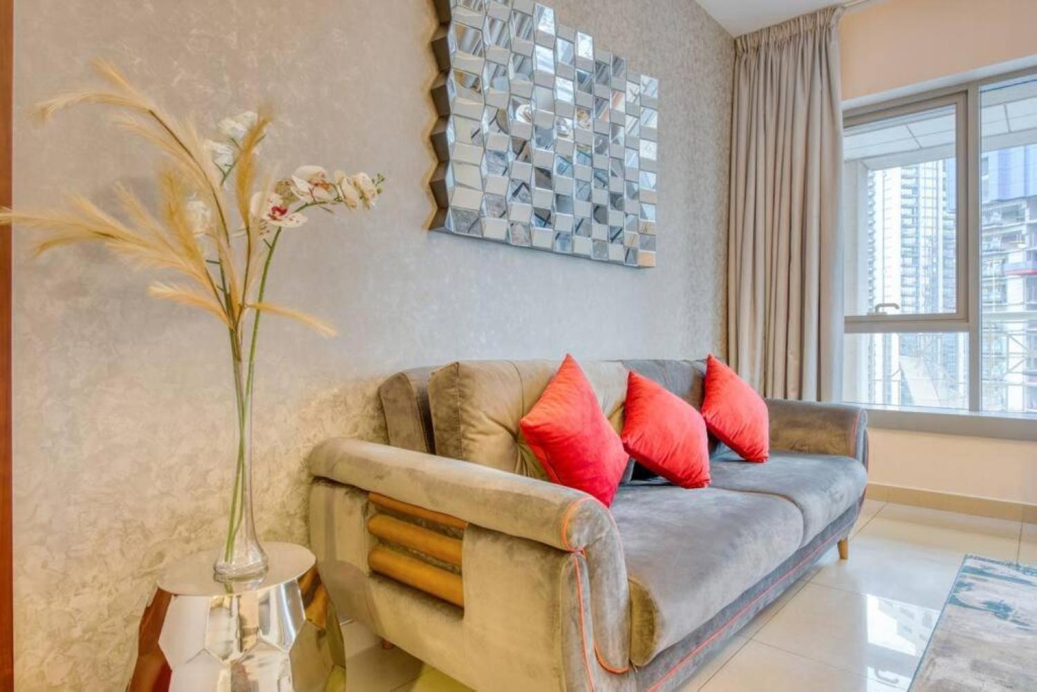 Daire Bellavista - Magnificent - 3br - 29 Boulevard - Partial Burj Khalifa & Fountain Views Dubai