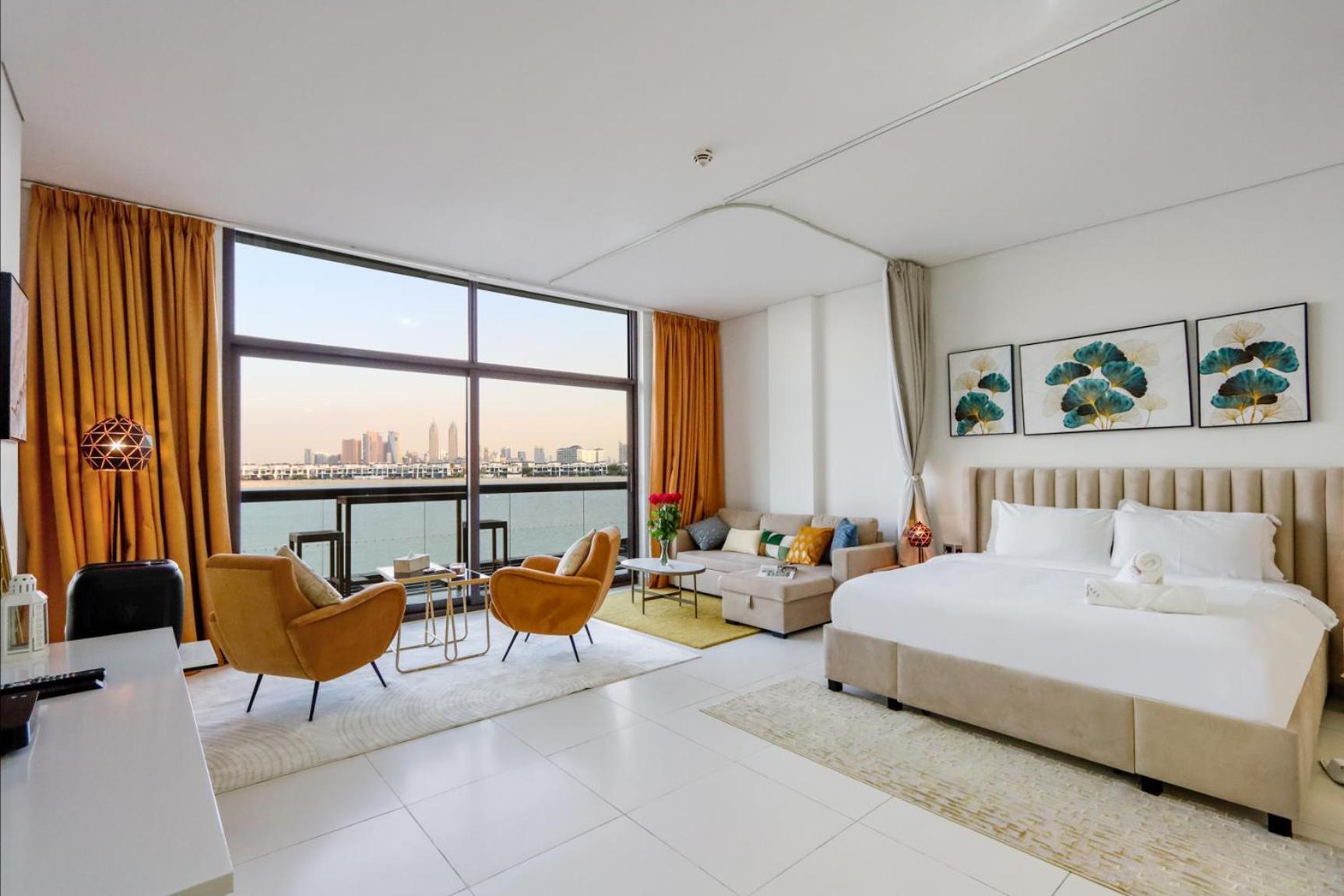 Livbnb Seaside In Palm Jumeirah With Private Terrace And Direct Access To Nakheel Mall Dubai