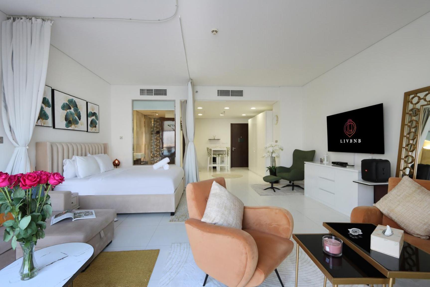 Apartamento Livbnb Seaside In Palm Jumeirah With Private Terrace And Direct Access To Nakheel Mall