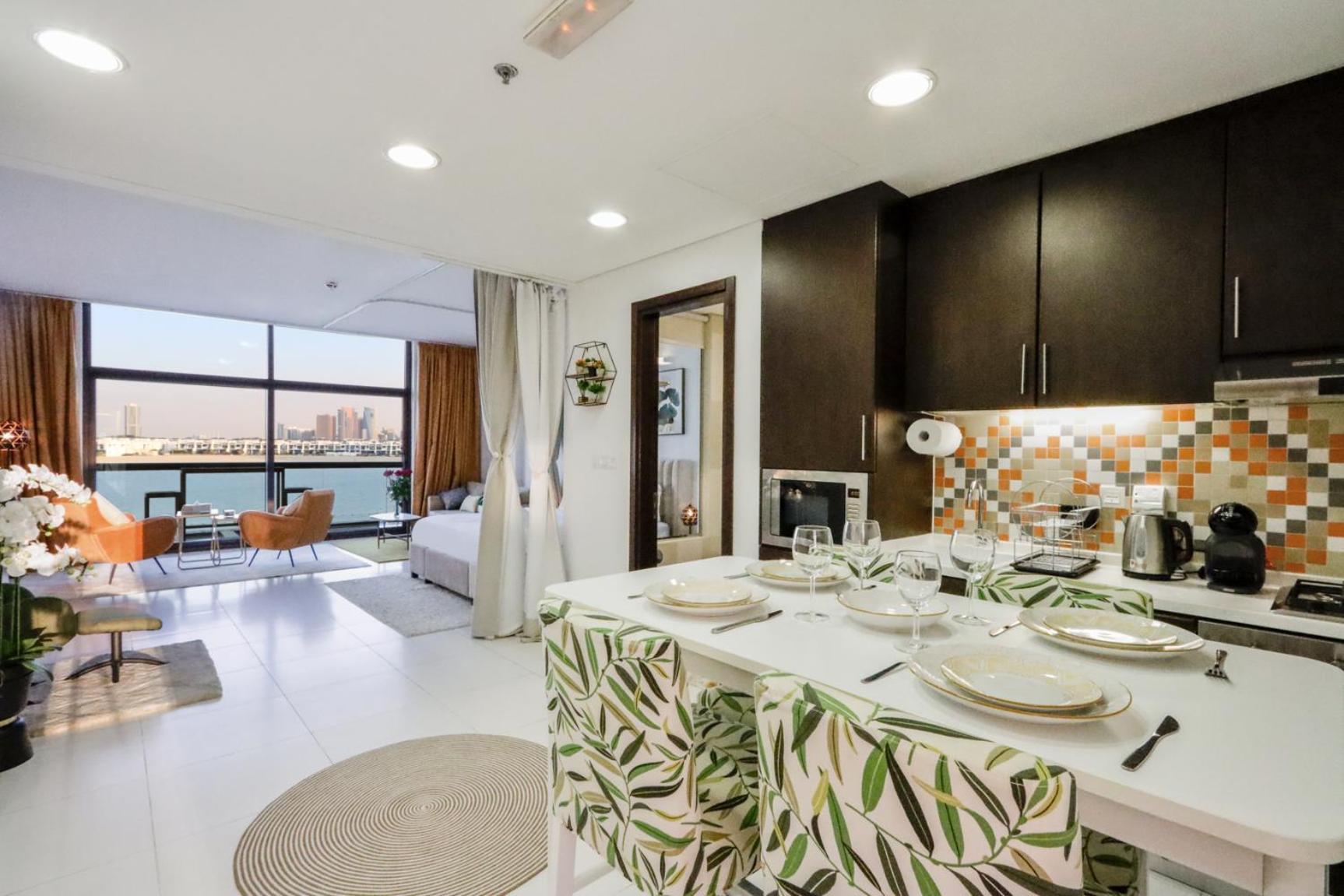 Apartamento Livbnb Seaside In Palm Jumeirah With Private Terrace And Direct Access To Nakheel Mall *
