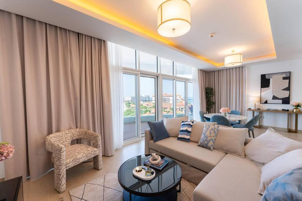 Luxury Mina Azizi Palm Jumeirah-private Beach Apartamento Dubai