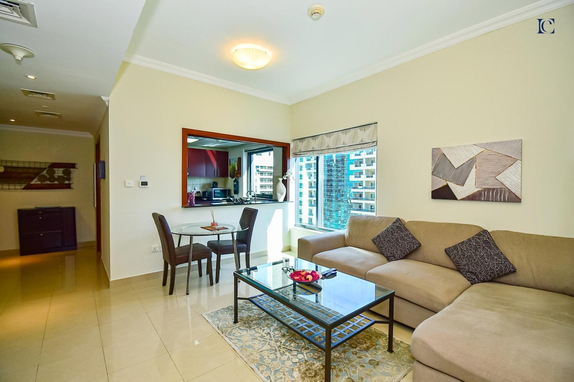 Luxury Escapes - Budget 1br In Marina - Near Tram & Metro -time Place Tower Apartment Dubai