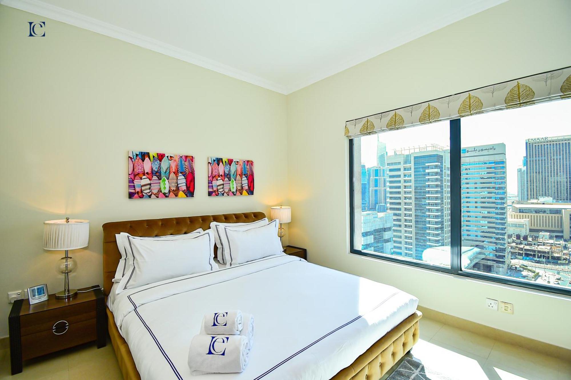 Luxury Escapes - Budget 1br In Marina - Near Tram & Metro -time Place Tower Apartment