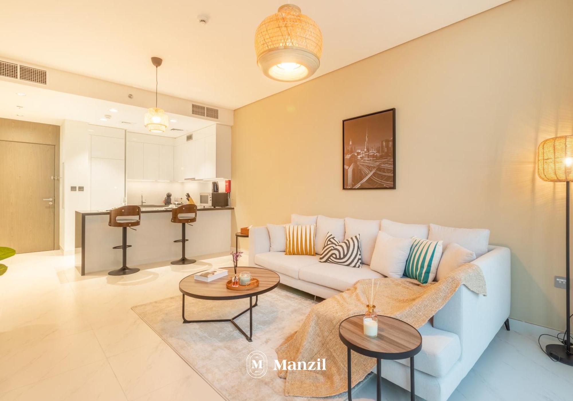 Manzil - 1br In District One Residences With & Lagoon Access