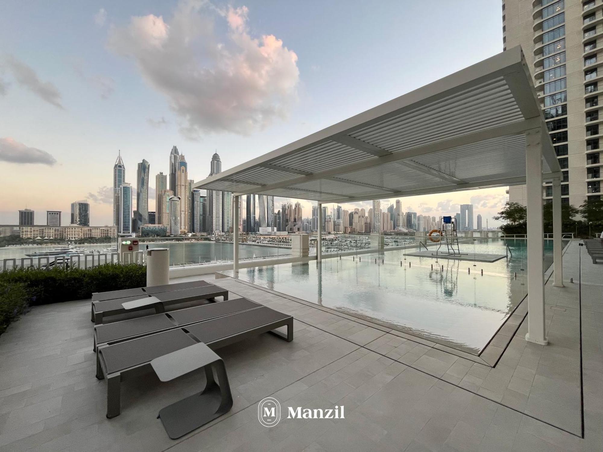 Manzil - 2br In Emaar Beach Front With Sea View Apartment Dubai