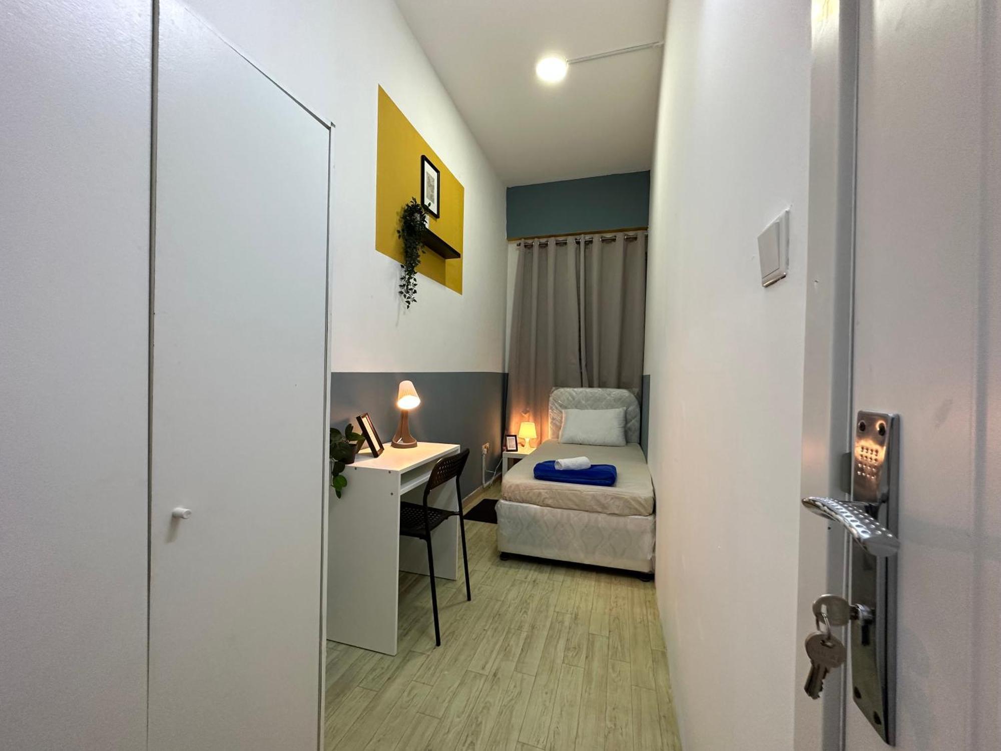 Spacious Mini Partition Near Emirates Mall Hospedagem domiciliar *