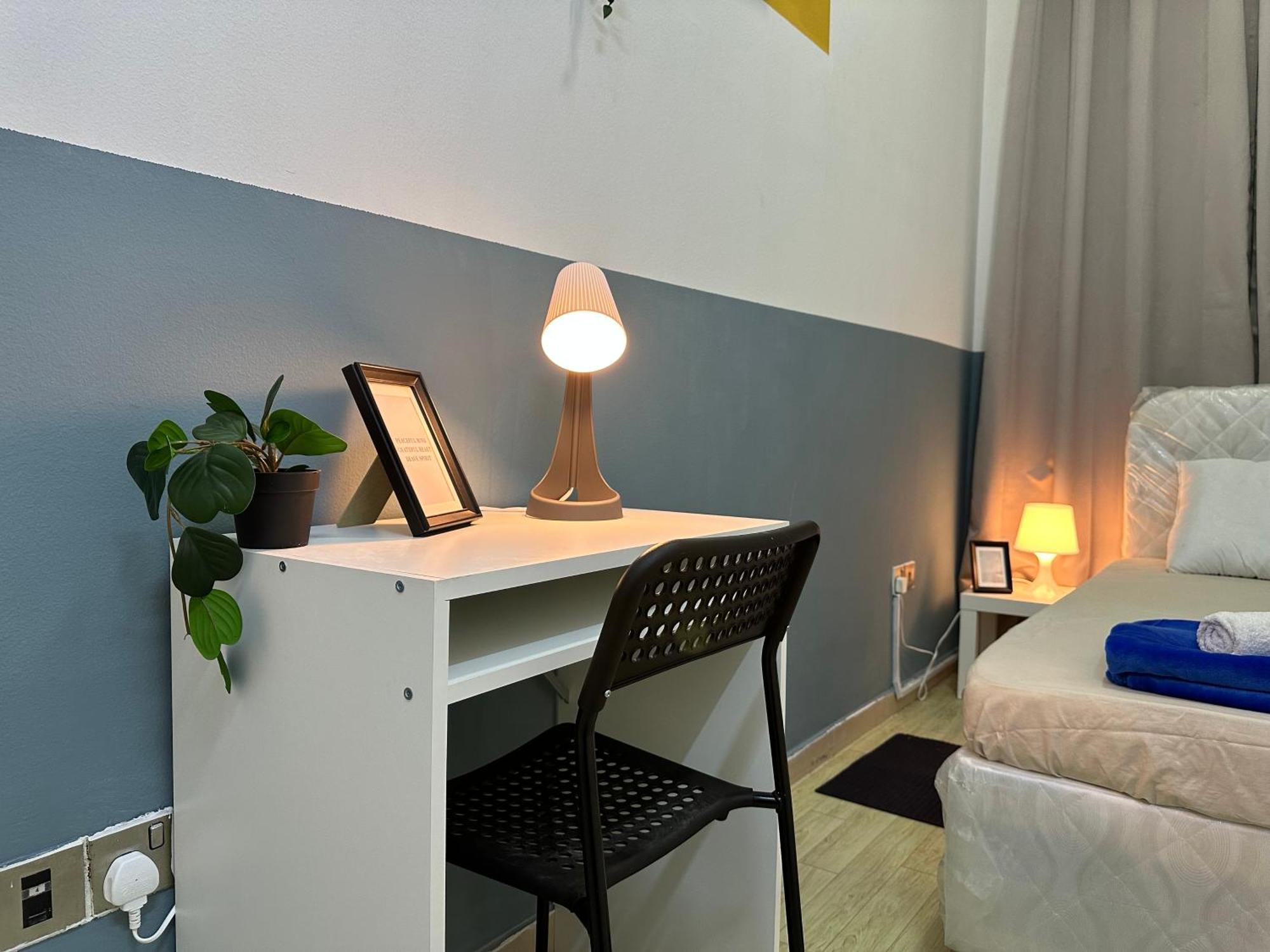 Spacious Mini Partition Near Emirates Mall Hospedagem domiciliar