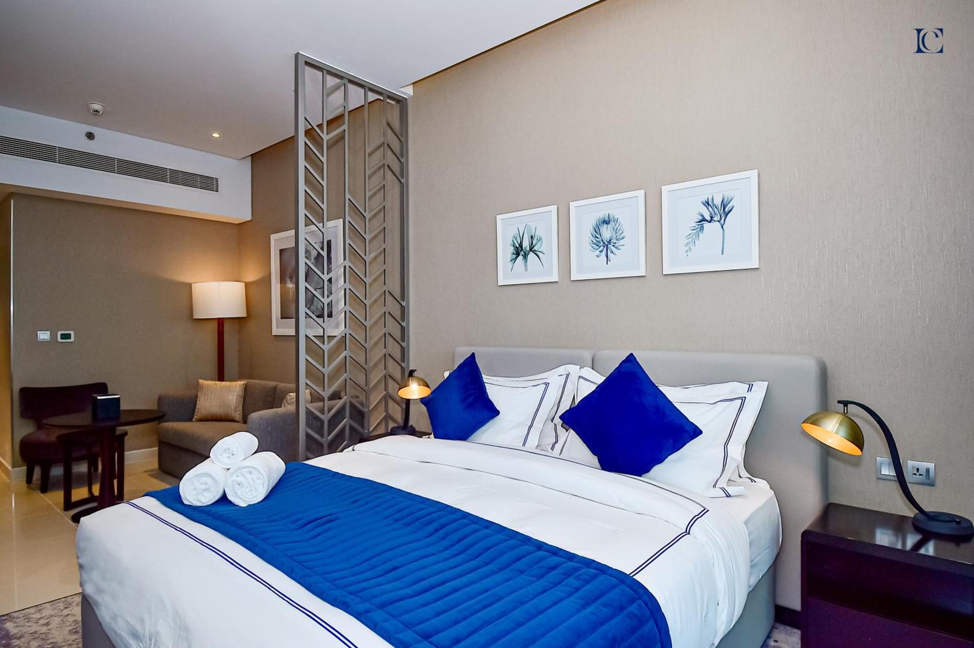 Apartment Luxury Escapes - Damac Maison Prive - Canal View Apts - Near Mall Dubai