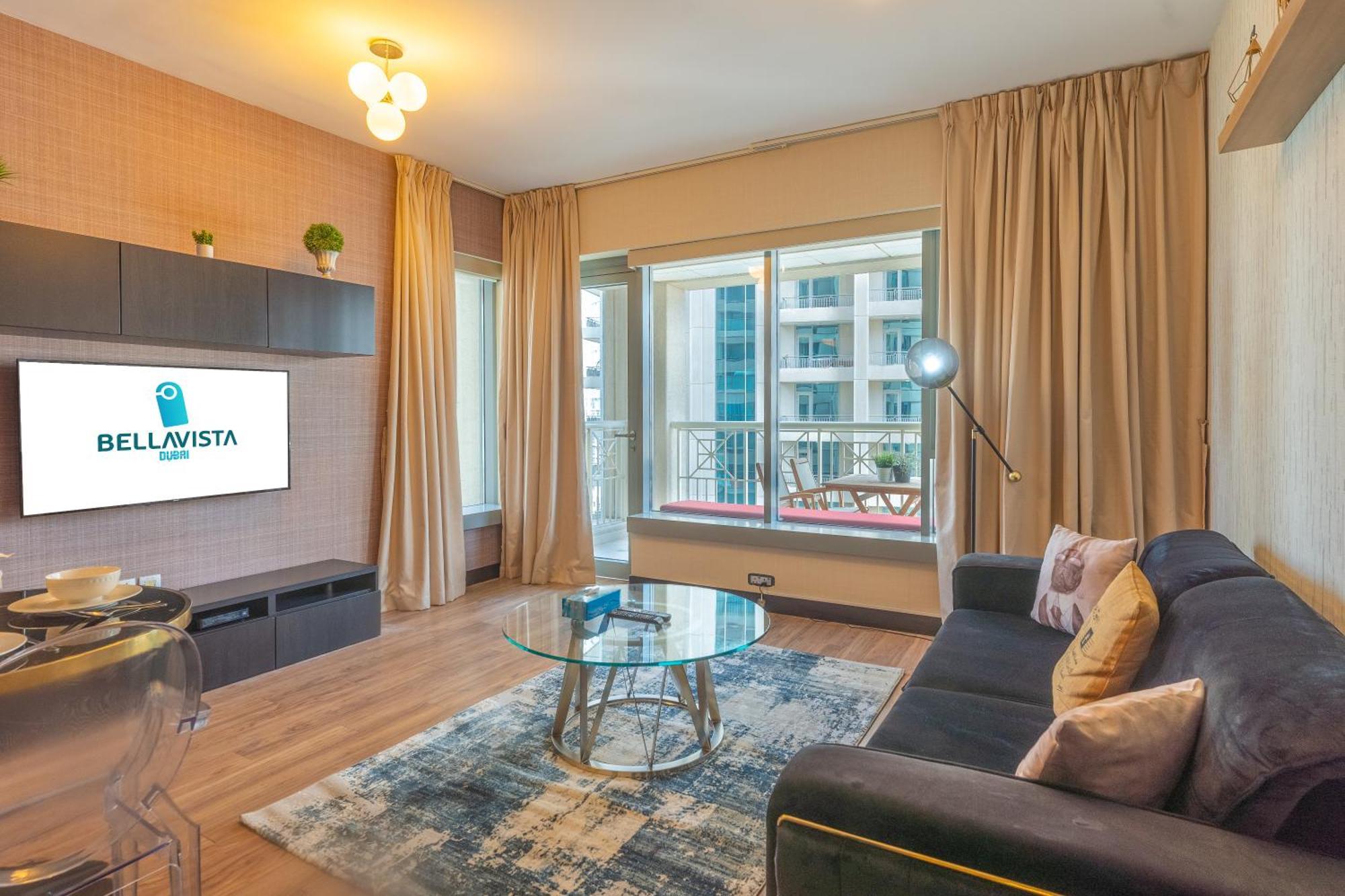 Bellavista 29 Boulevard 1 Bedroom With Extra Bedroom Partial Fountain Views *