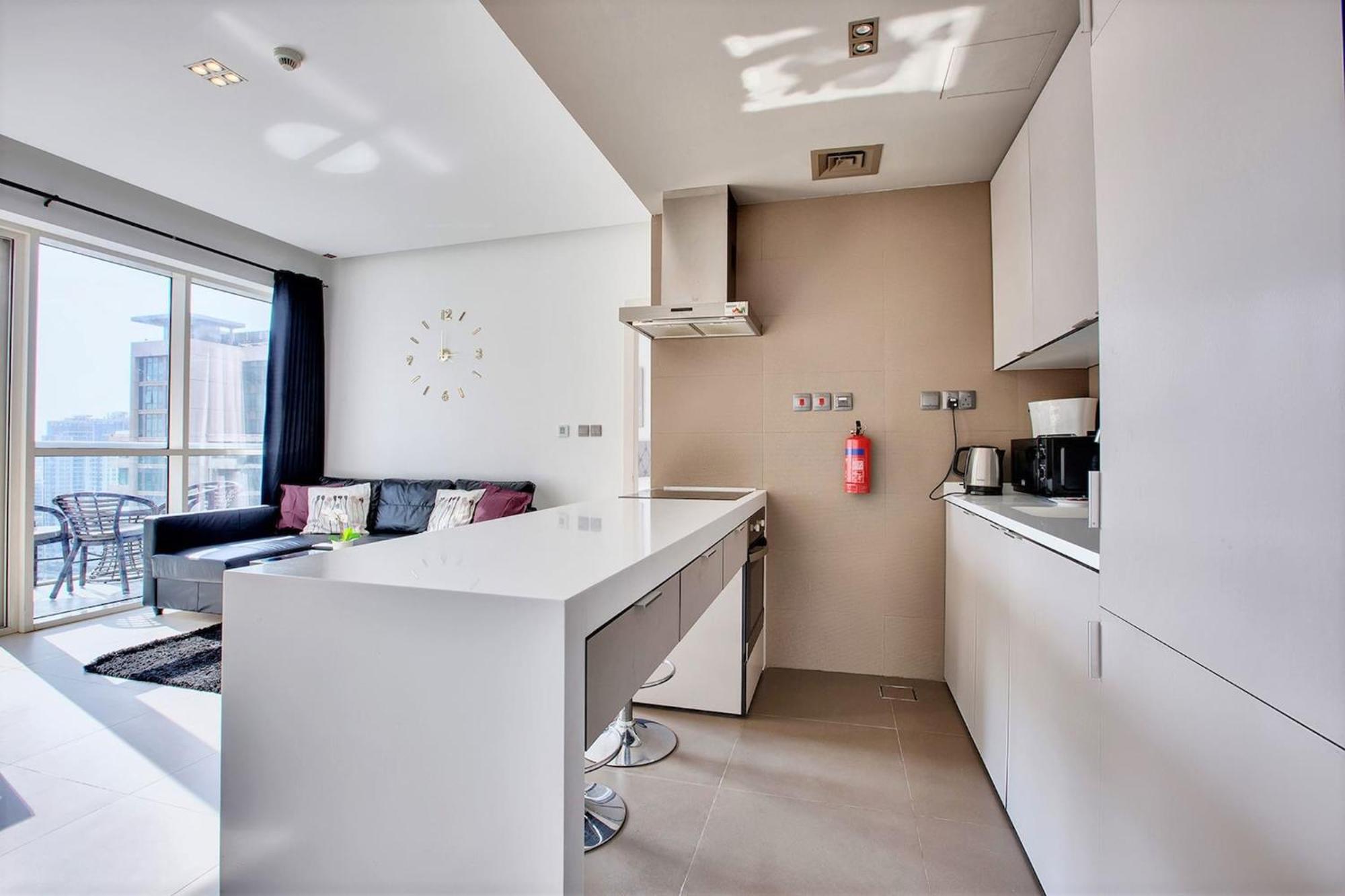 New Stylish 1 Bd In West Avenue Marina Daire *