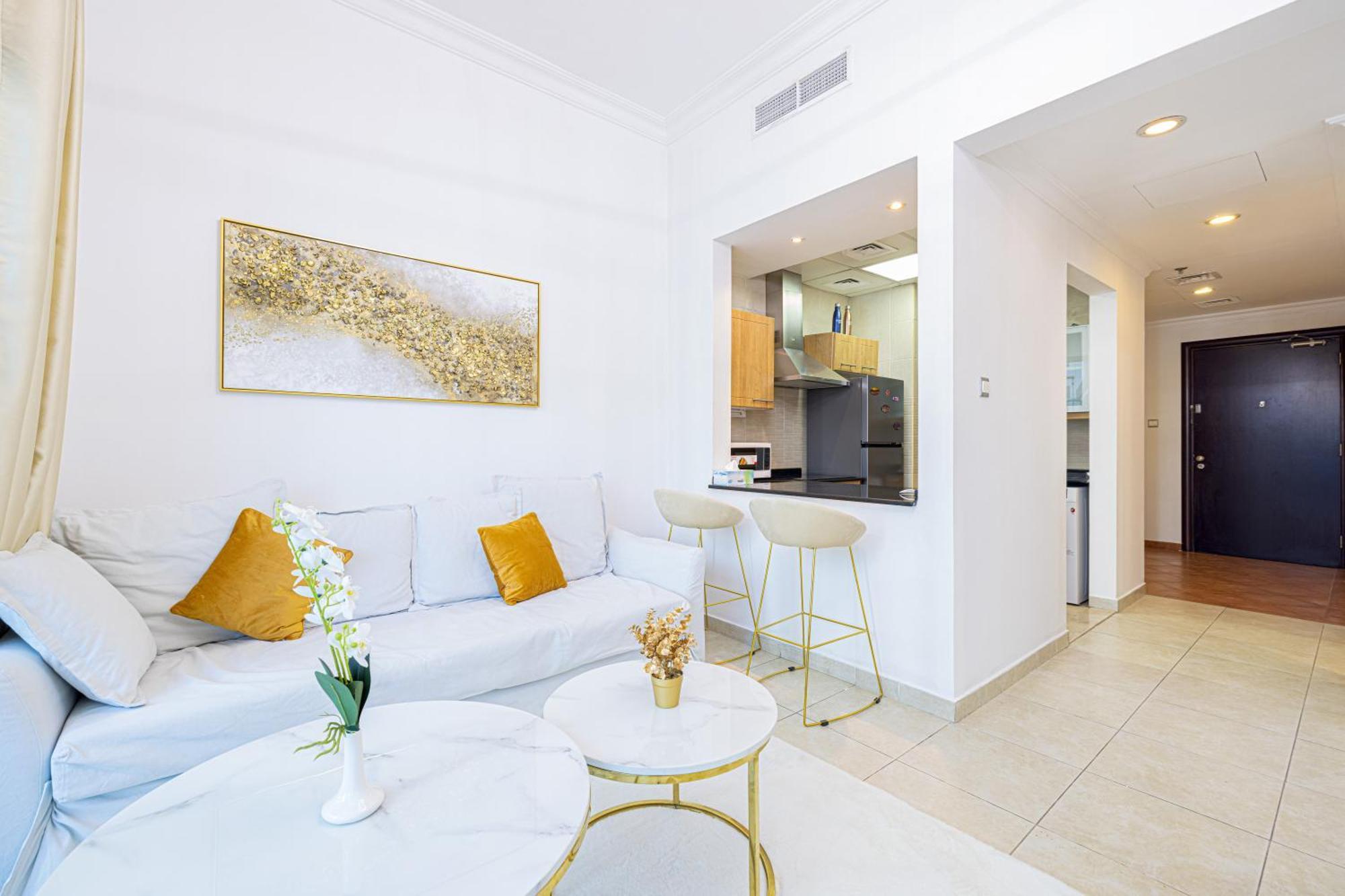 Luxury 1 Bedroom Full Marina View, Sleeps 5, 1 Min To Metro Dubai